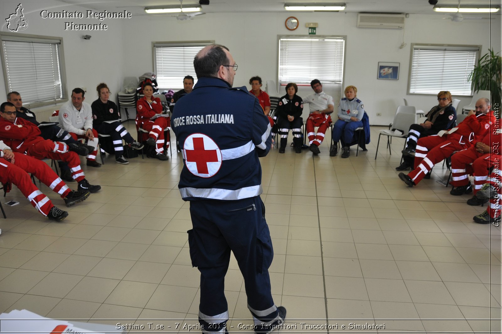 Settimo T.se - 7 Aprile 2013 - Corso Istruttori Truccatori e Simulatori - Croce Rossa Italiana - Comitato Regionale del Piemonte