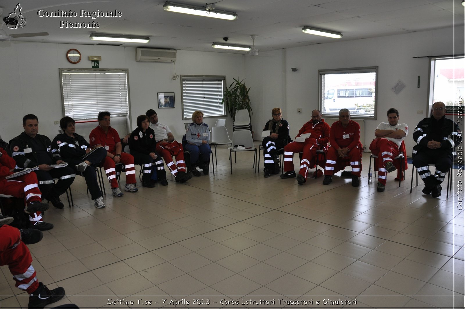 Settimo T.se - 7 Aprile 2013 - Corso Istruttori Truccatori e Simulatori - Croce Rossa Italiana - Comitato Regionale del Piemonte