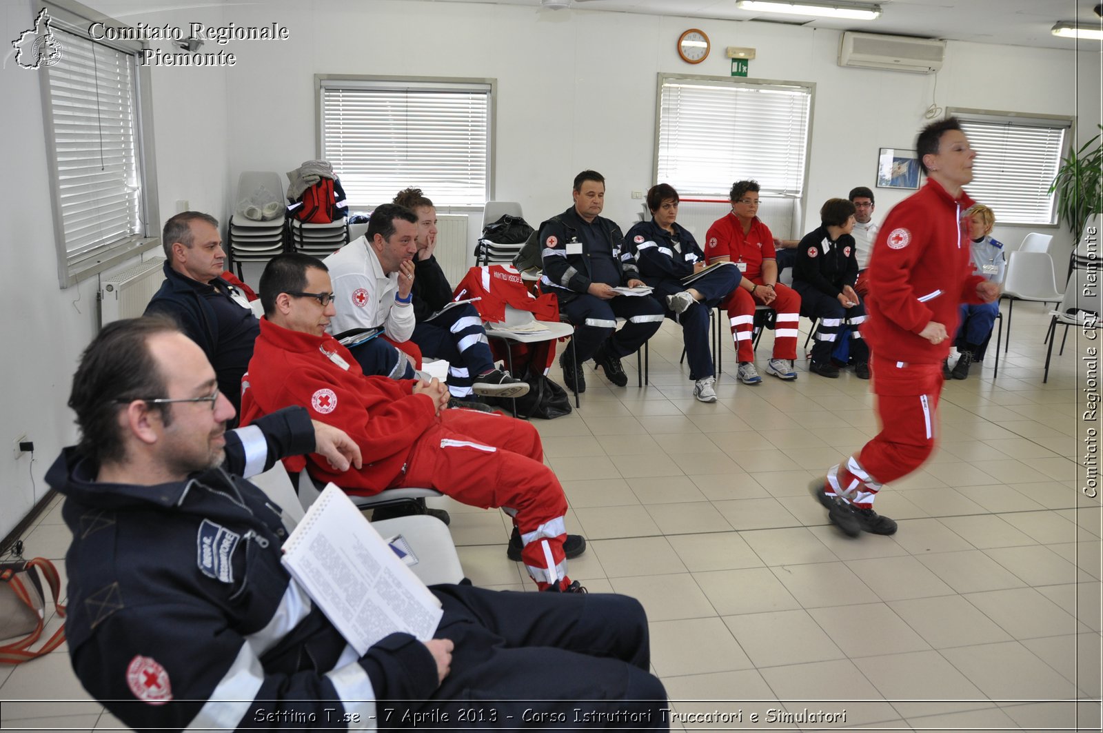 Settimo T.se - 7 Aprile 2013 - Corso Istruttori Truccatori e Simulatori - Croce Rossa Italiana - Comitato Regionale del Piemonte