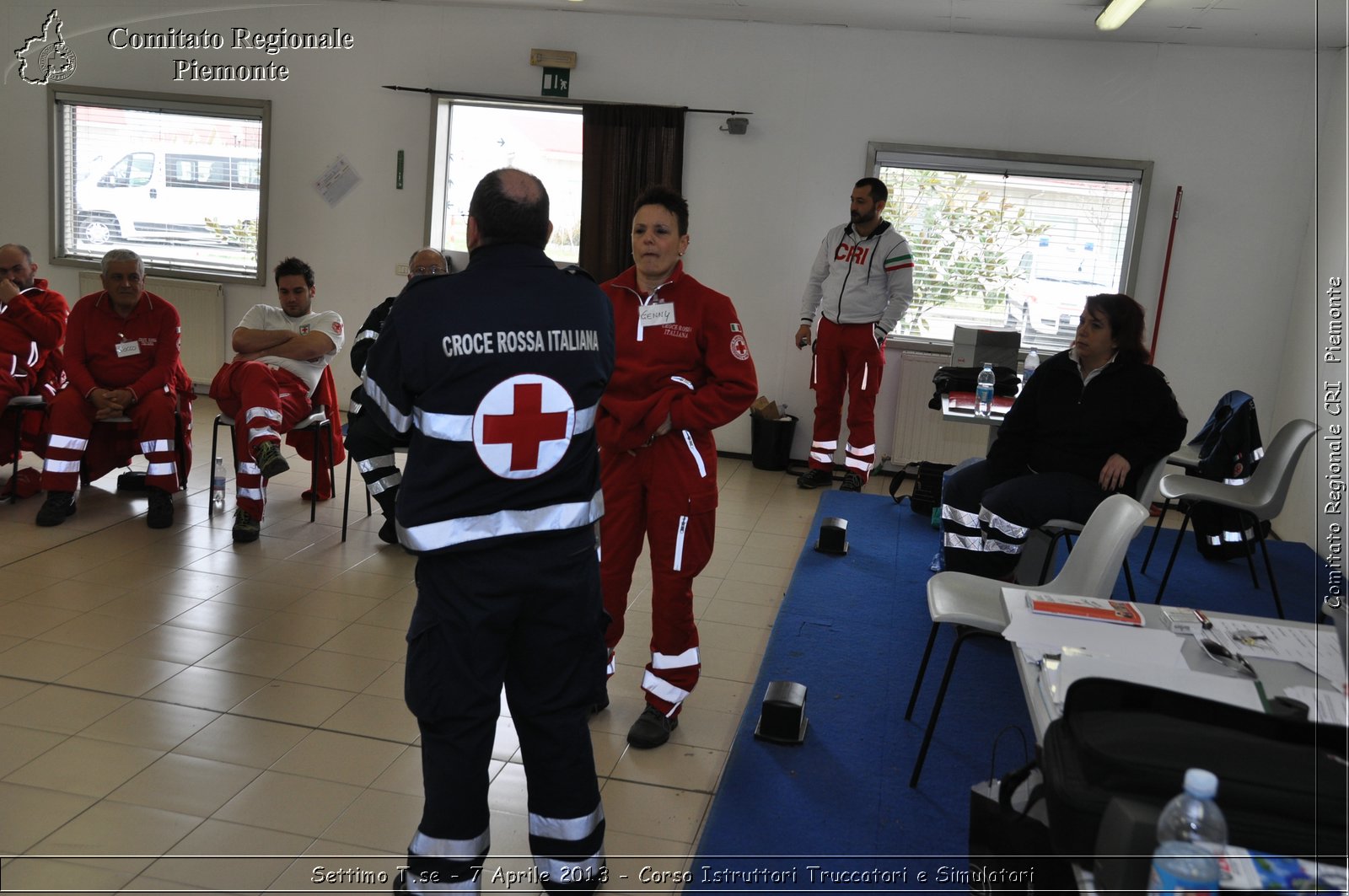 Settimo T.se - 7 Aprile 2013 - Corso Istruttori Truccatori e Simulatori - Croce Rossa Italiana - Comitato Regionale del Piemonte