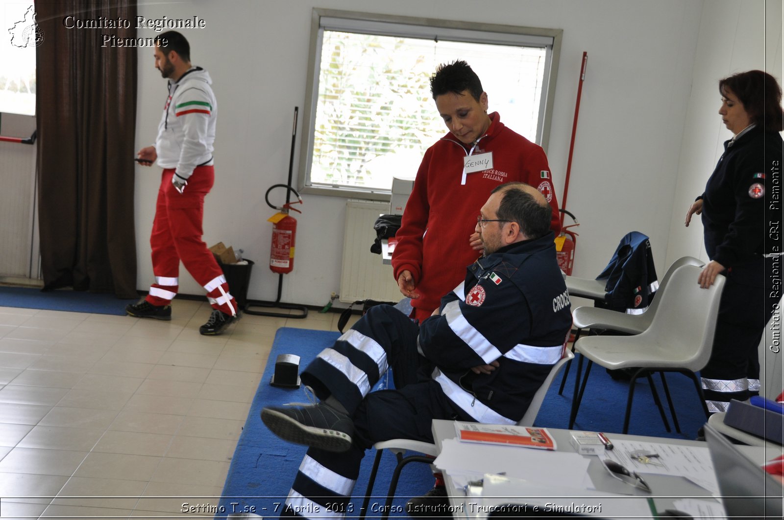 Settimo T.se - 7 Aprile 2013 - Corso Istruttori Truccatori e Simulatori - Croce Rossa Italiana - Comitato Regionale del Piemonte