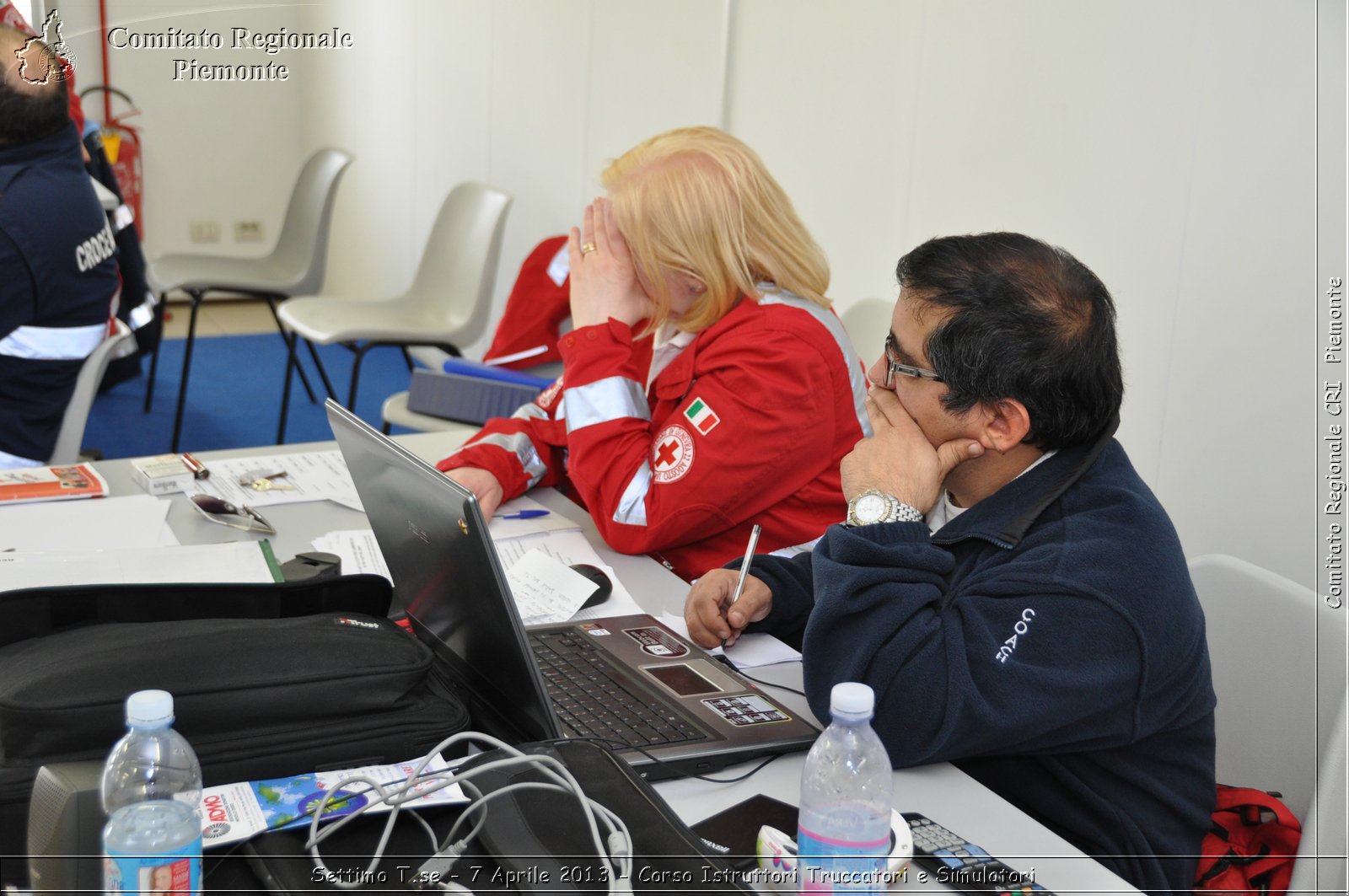 Settimo T.se - 7 Aprile 2013 - Corso Istruttori Truccatori e Simulatori - Croce Rossa Italiana - Comitato Regionale del Piemonte