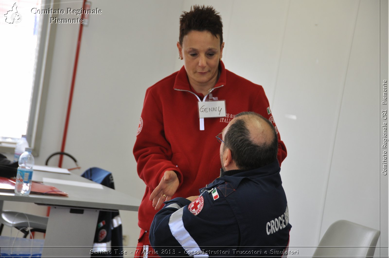 Settimo T.se - 7 Aprile 2013 - Corso Istruttori Truccatori e Simulatori - Croce Rossa Italiana - Comitato Regionale del Piemonte