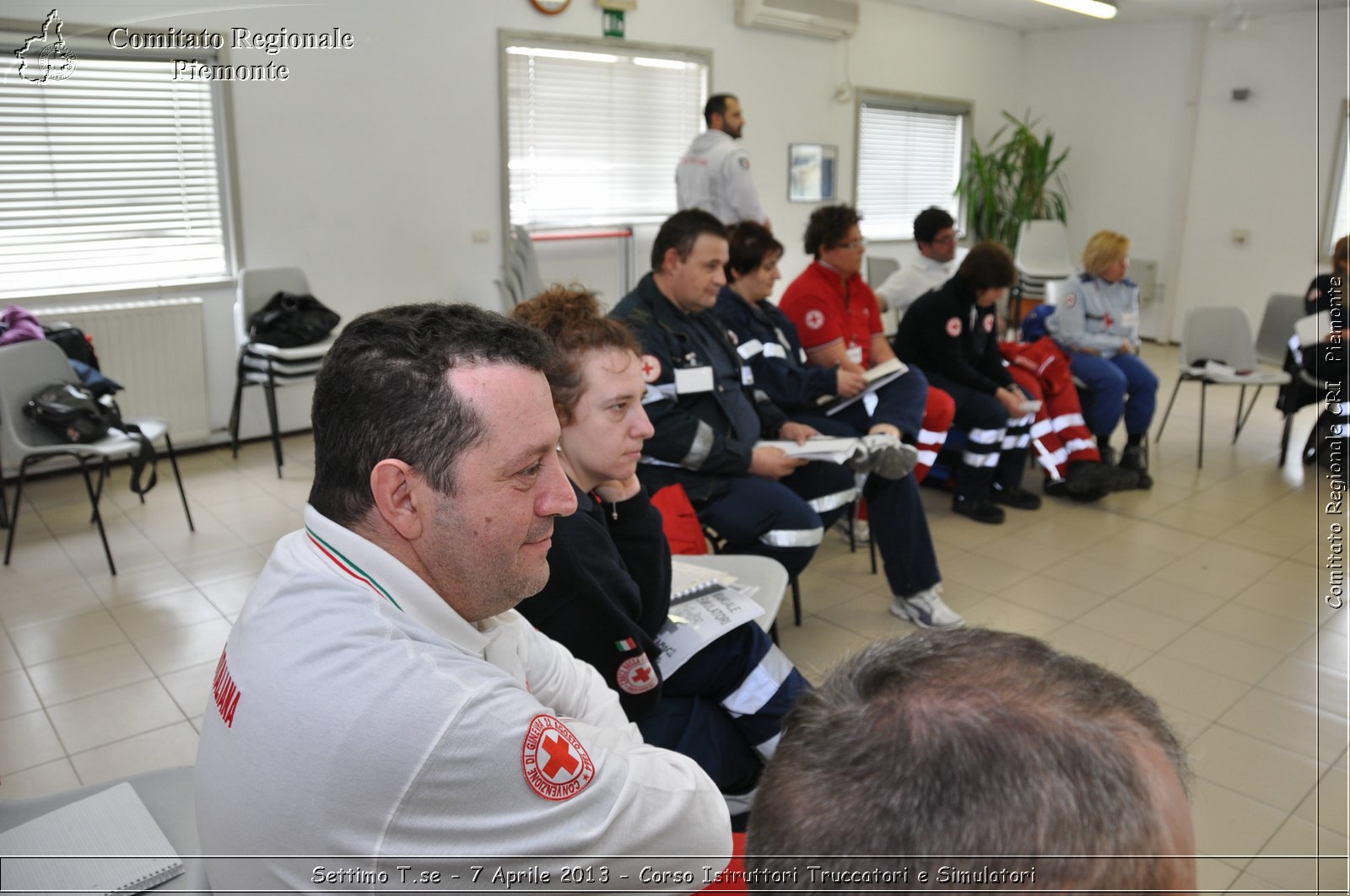 Settimo T.se - 7 Aprile 2013 - Corso Istruttori Truccatori e Simulatori - Croce Rossa Italiana - Comitato Regionale del Piemonte