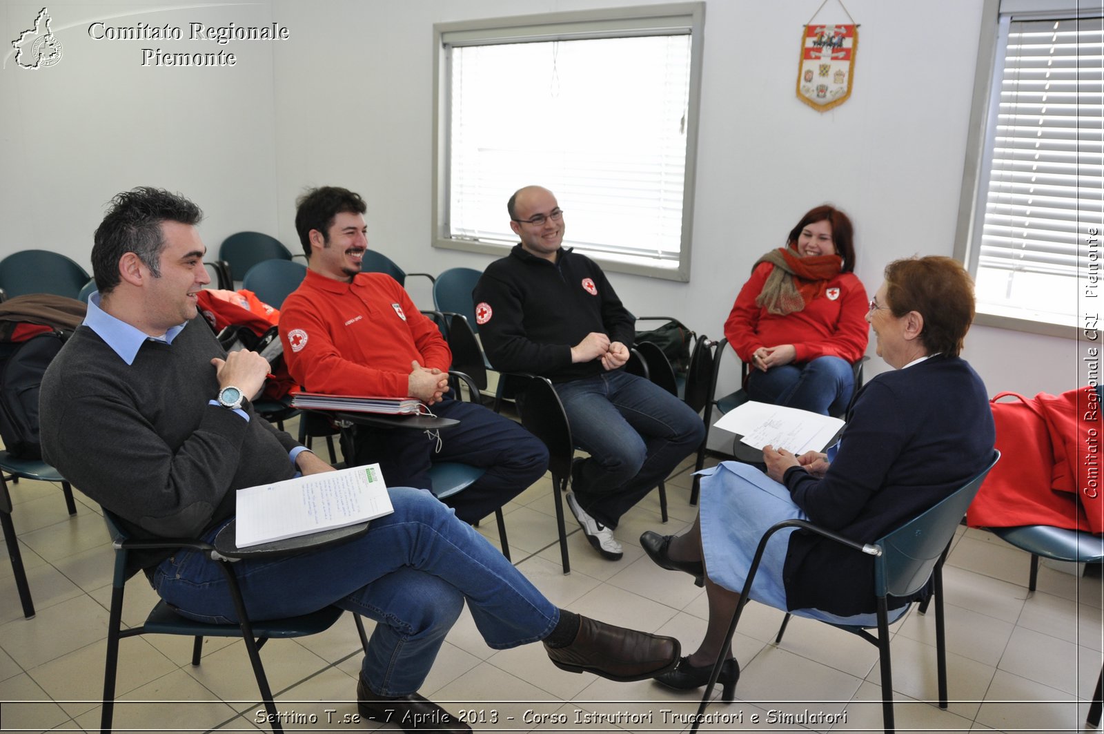 Settimo T.se - 7 Aprile 2013 - Corso Istruttori Truccatori e Simulatori - Croce Rossa Italiana - Comitato Regionale del Piemonte