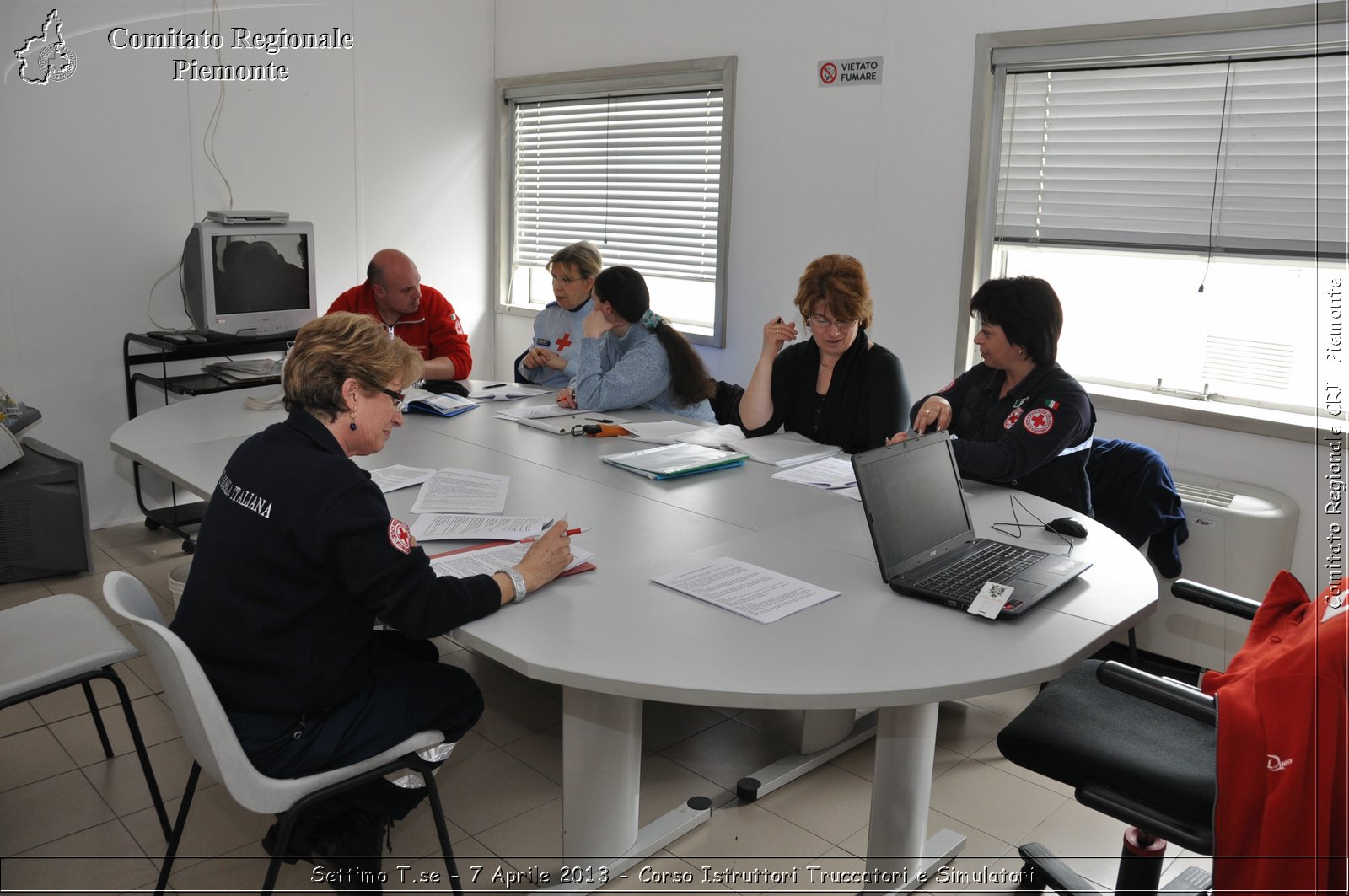 Settimo T.se - 7 Aprile 2013 - Corso Istruttori Truccatori e Simulatori - Croce Rossa Italiana - Comitato Regionale del Piemonte