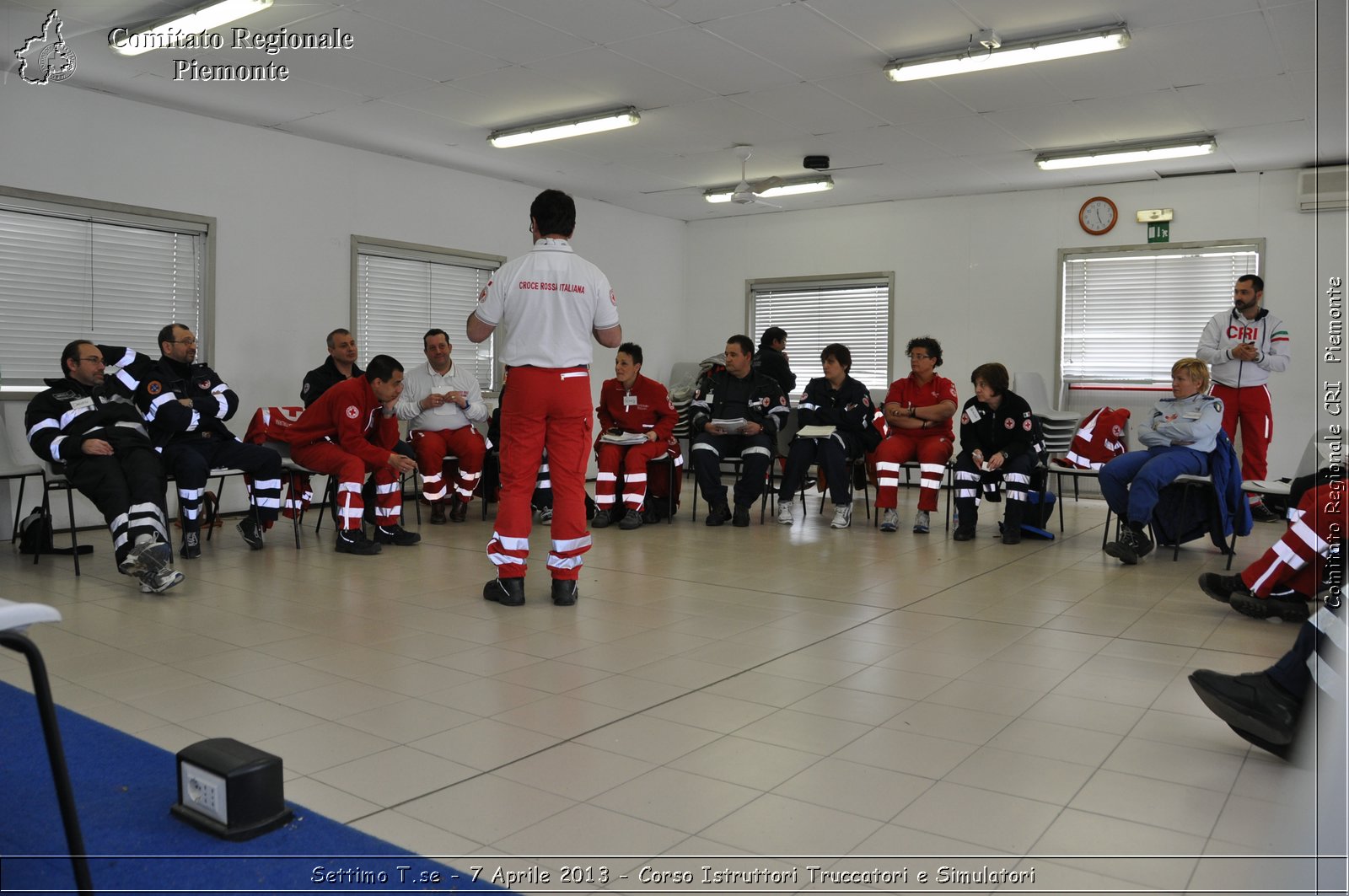 Settimo T.se - 7 Aprile 2013 - Corso Istruttori Truccatori e Simulatori - Croce Rossa Italiana - Comitato Regionale del Piemonte