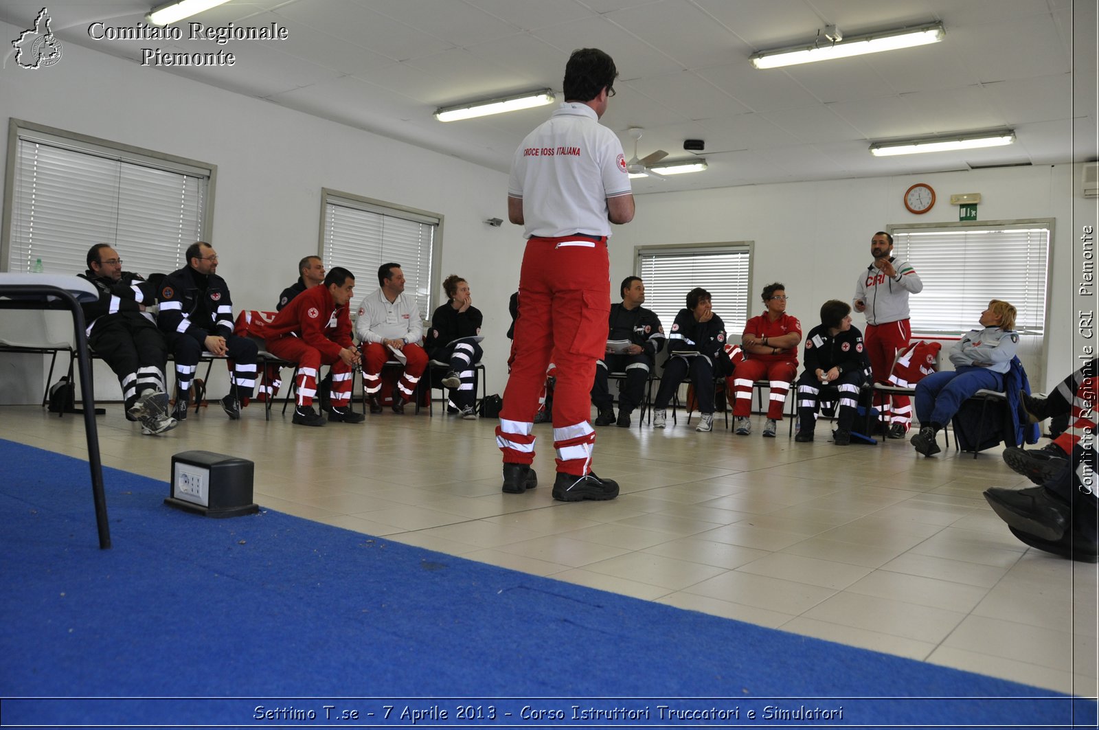 Settimo T.se - 7 Aprile 2013 - Corso Istruttori Truccatori e Simulatori - Croce Rossa Italiana - Comitato Regionale del Piemonte