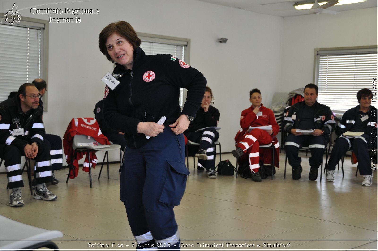 Settimo T.se - 7 Aprile 2013 - Corso Istruttori Truccatori e Simulatori - Croce Rossa Italiana - Comitato Regionale del Piemonte