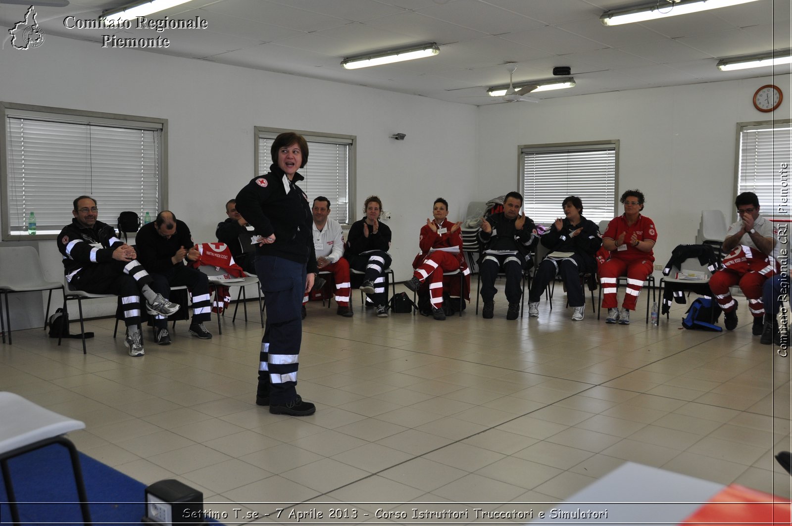 Settimo T.se - 7 Aprile 2013 - Corso Istruttori Truccatori e Simulatori - Croce Rossa Italiana - Comitato Regionale del Piemonte