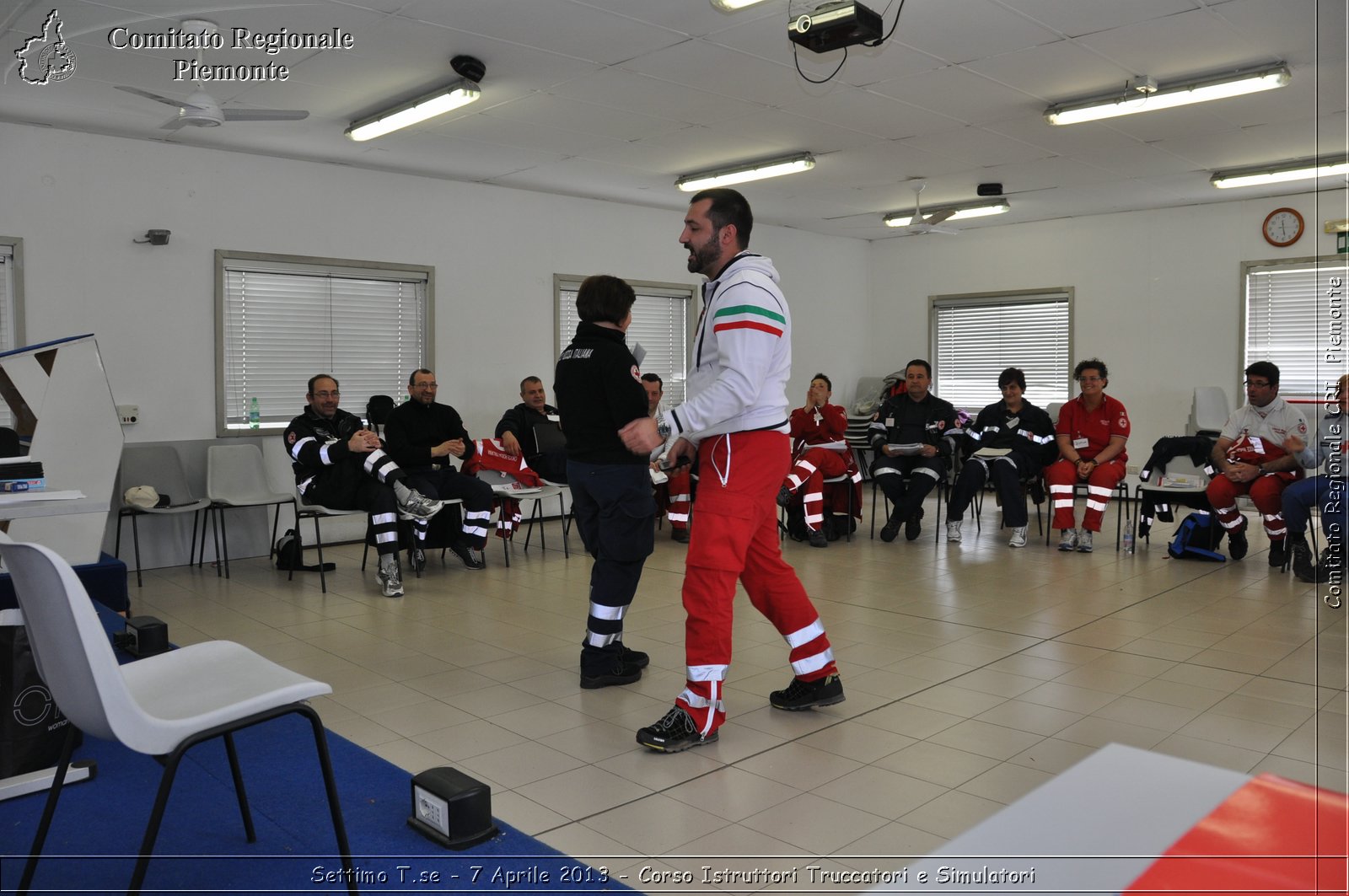 Settimo T.se - 7 Aprile 2013 - Corso Istruttori Truccatori e Simulatori - Croce Rossa Italiana - Comitato Regionale del Piemonte