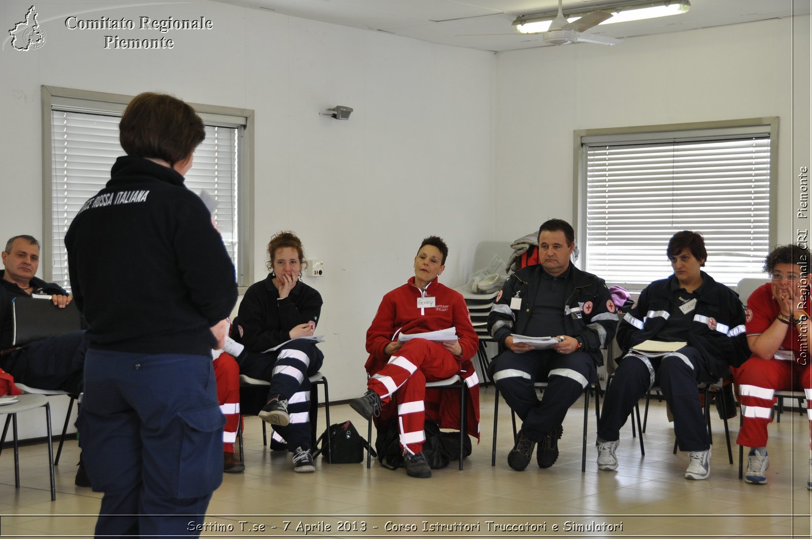 Settimo T.se - 7 Aprile 2013 - Corso Istruttori Truccatori e Simulatori - Croce Rossa Italiana - Comitato Regionale del Piemonte