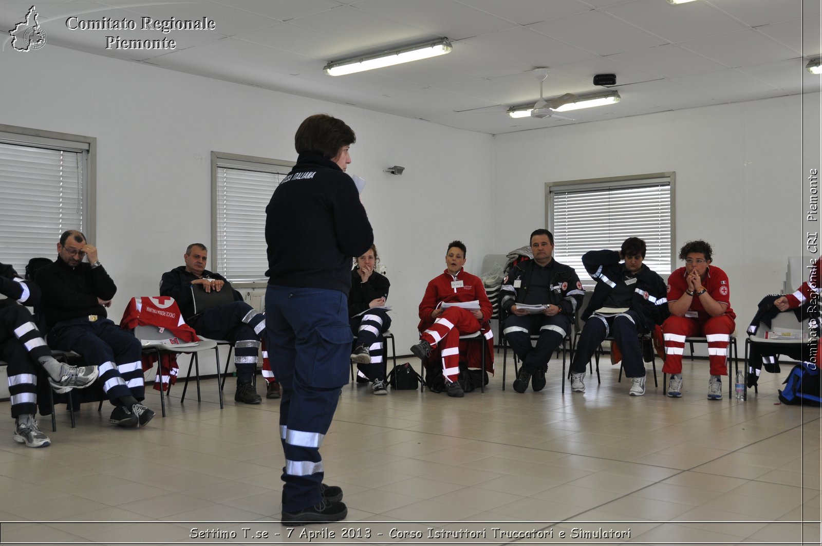 Settimo T.se - 7 Aprile 2013 - Corso Istruttori Truccatori e Simulatori - Croce Rossa Italiana - Comitato Regionale del Piemonte