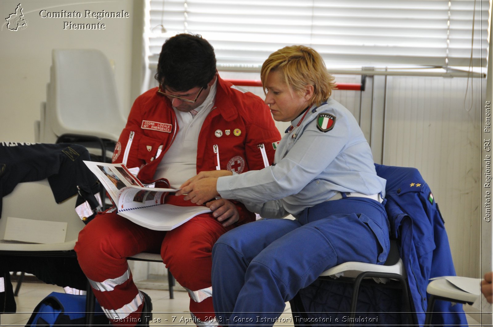 Settimo T.se - 7 Aprile 2013 - Corso Istruttori Truccatori e Simulatori - Croce Rossa Italiana - Comitato Regionale del Piemonte