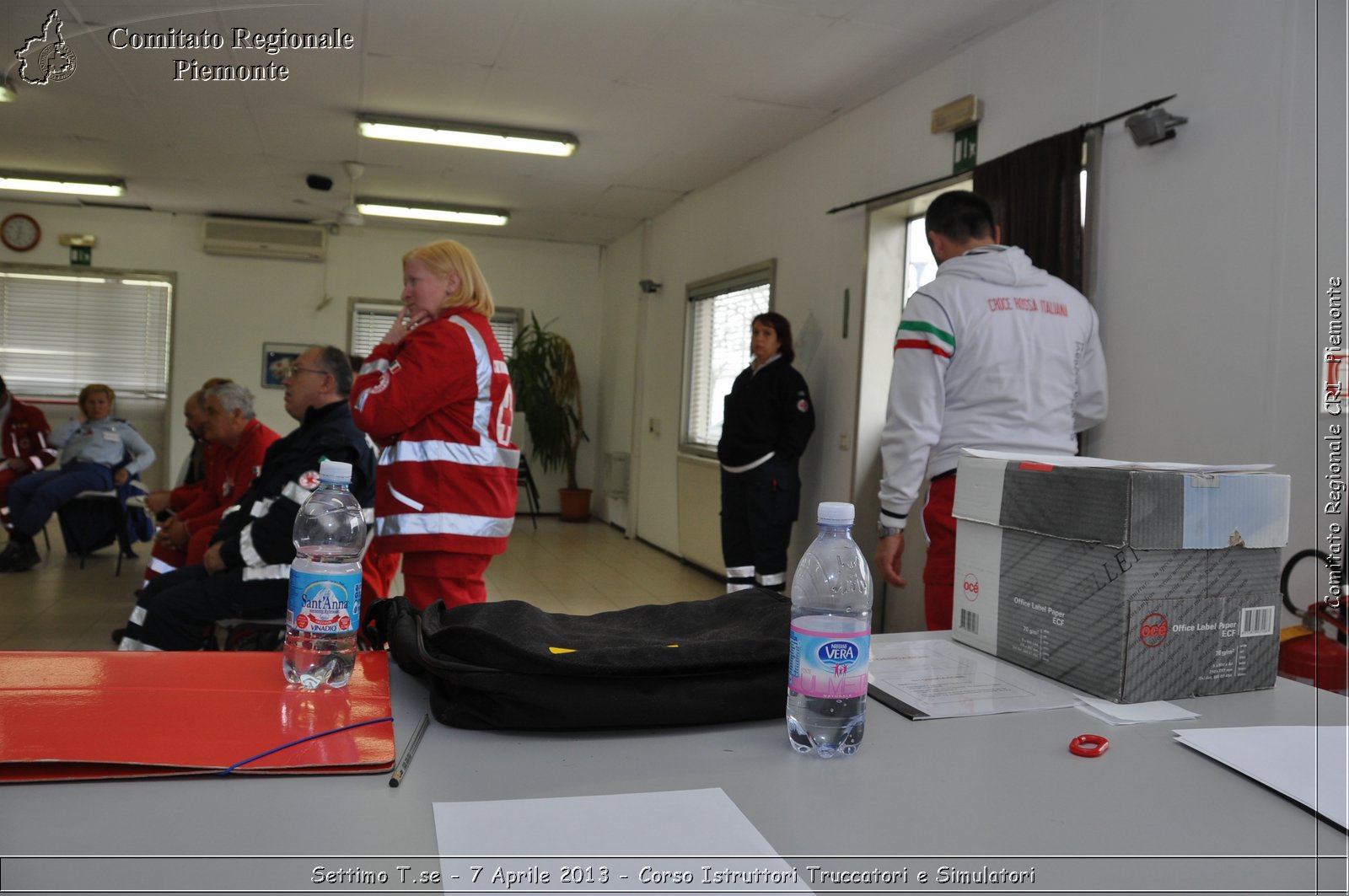 Settimo T.se - 7 Aprile 2013 - Corso Istruttori Truccatori e Simulatori - Croce Rossa Italiana - Comitato Regionale del Piemonte