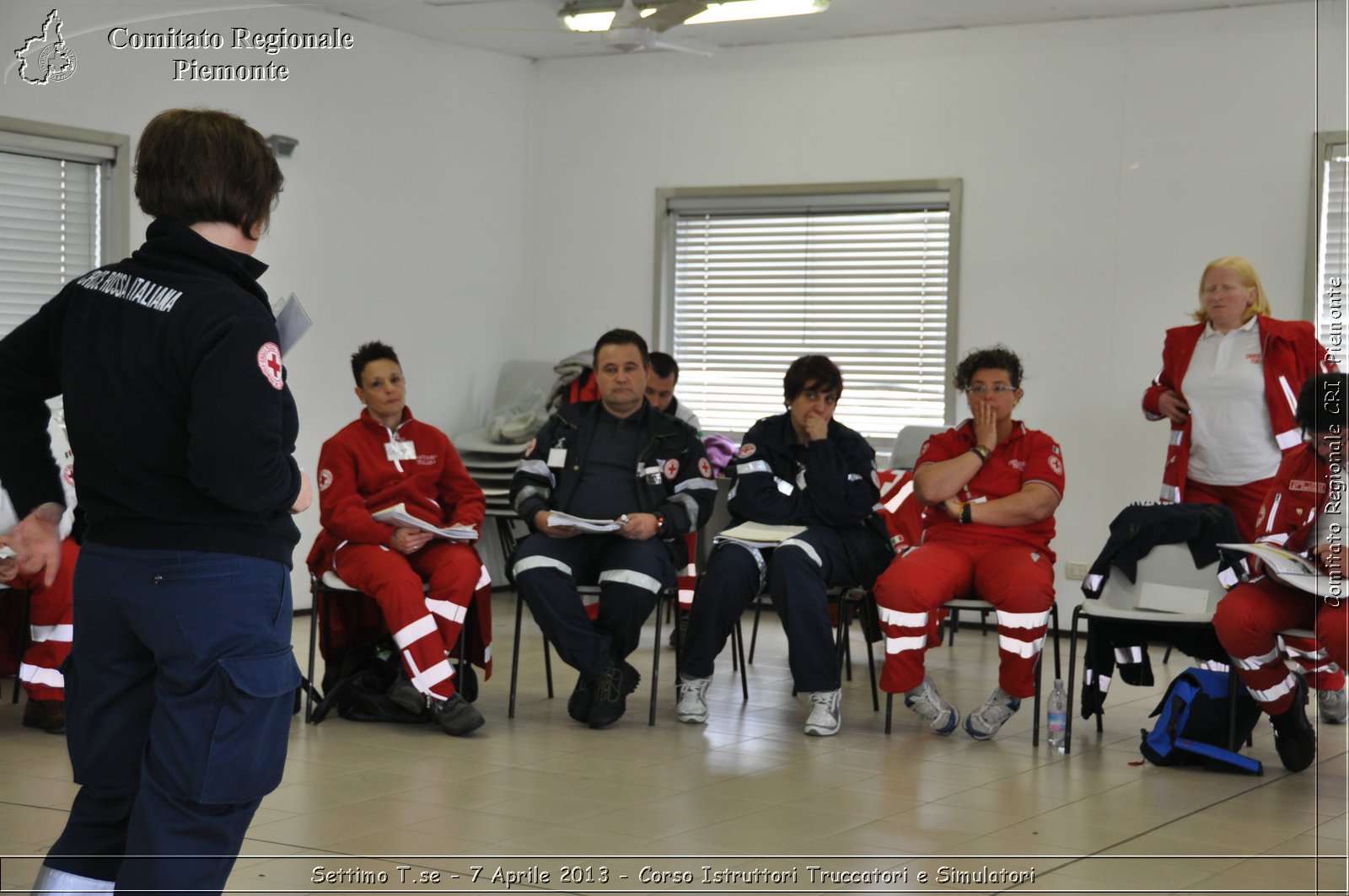 Settimo T.se - 7 Aprile 2013 - Corso Istruttori Truccatori e Simulatori - Croce Rossa Italiana - Comitato Regionale del Piemonte