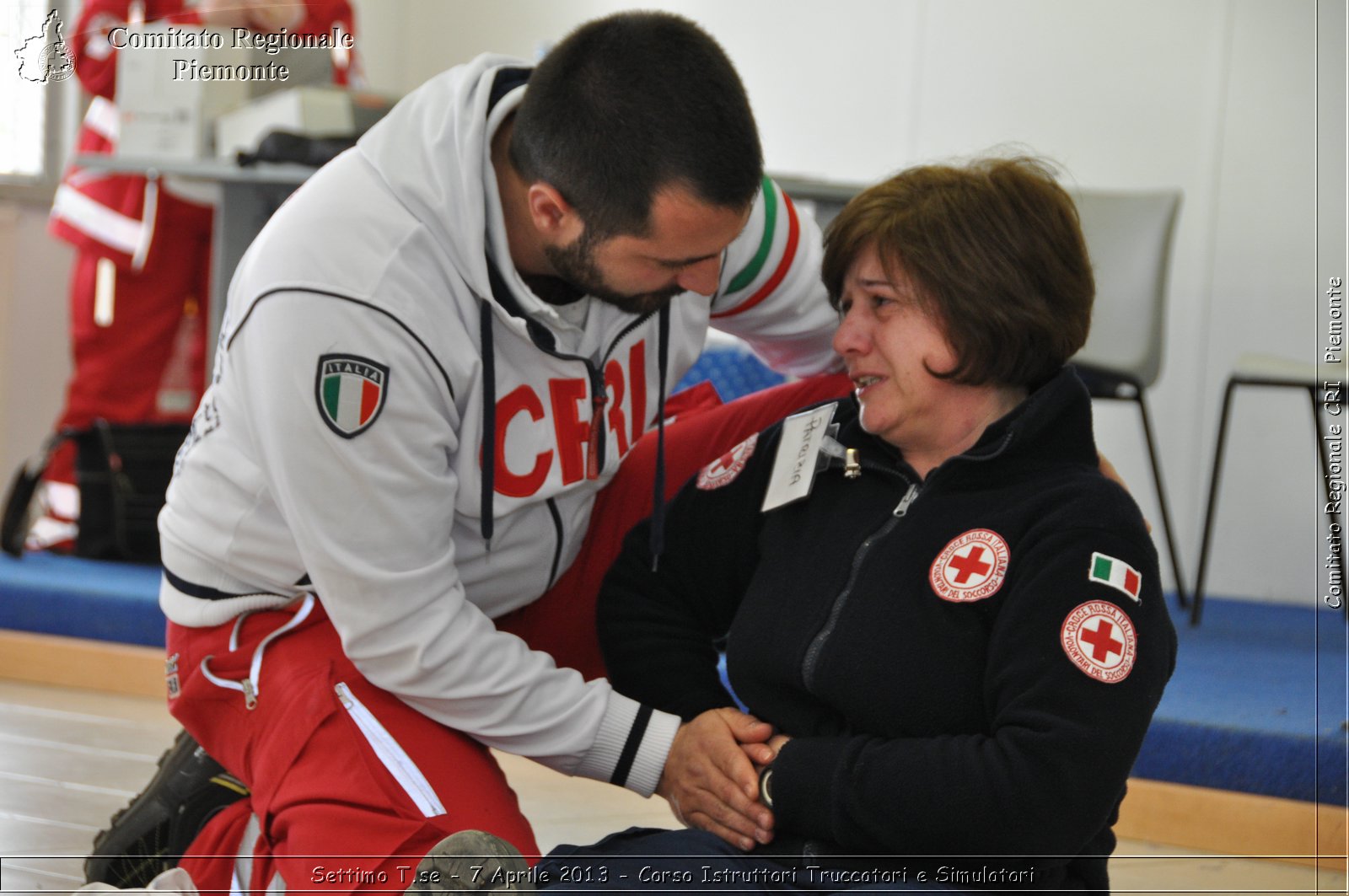 Settimo T.se - 7 Aprile 2013 - Corso Istruttori Truccatori e Simulatori - Croce Rossa Italiana - Comitato Regionale del Piemonte