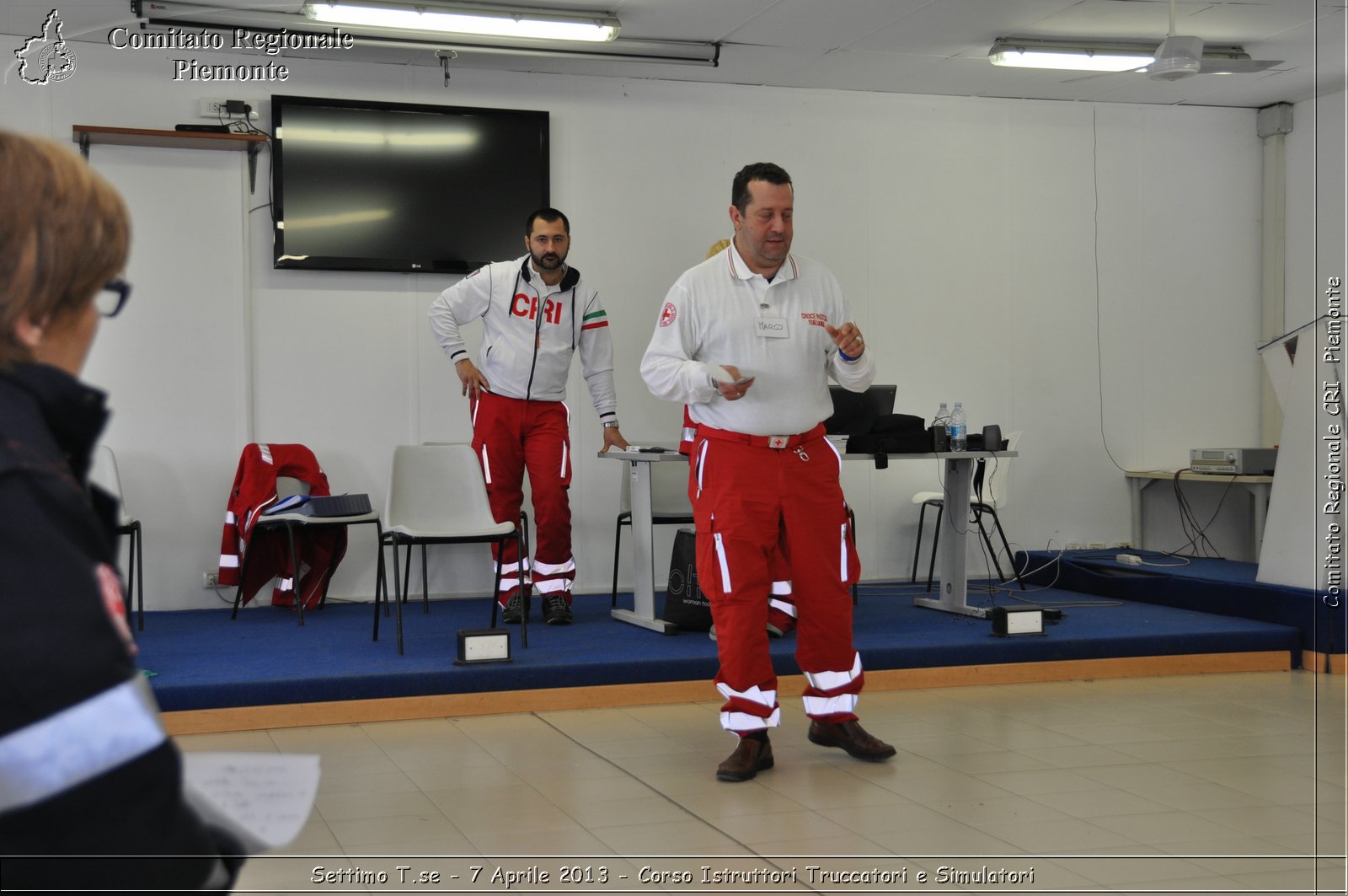 Settimo T.se - 7 Aprile 2013 - Corso Istruttori Truccatori e Simulatori - Croce Rossa Italiana - Comitato Regionale del Piemonte