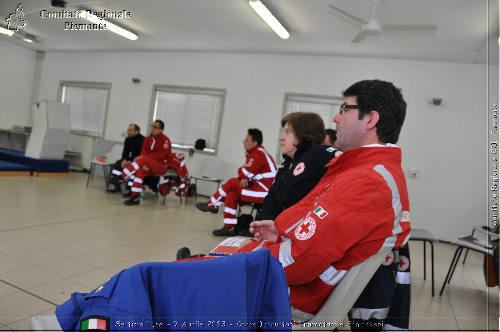 Settimo T.se - 7 Aprile 2013 - Corso Istruttori Truccatori e Simulatori - Croce Rossa Italiana - Comitato Regionale del Piemonte