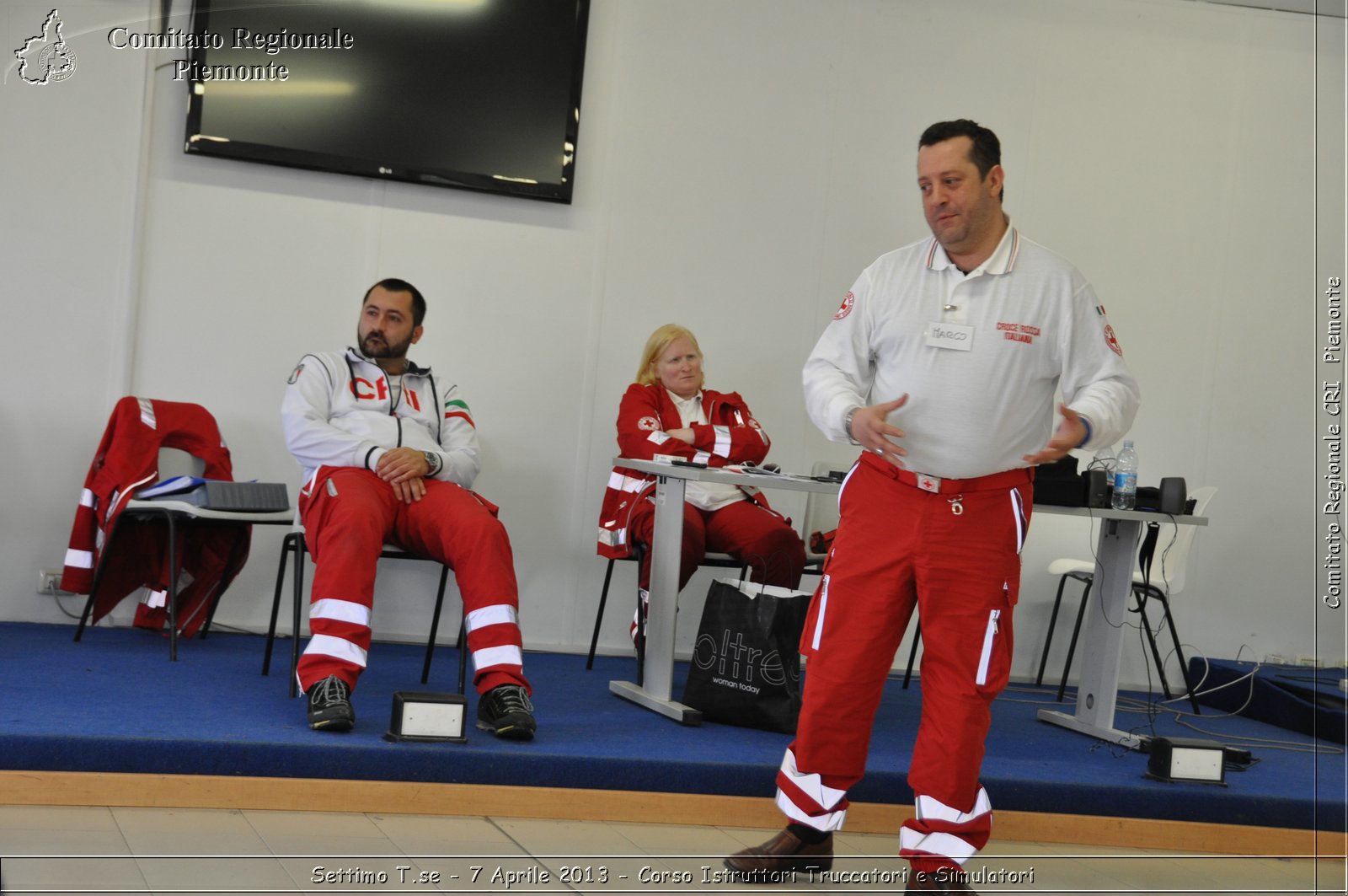 Settimo T.se - 7 Aprile 2013 - Corso Istruttori Truccatori e Simulatori - Croce Rossa Italiana - Comitato Regionale del Piemonte