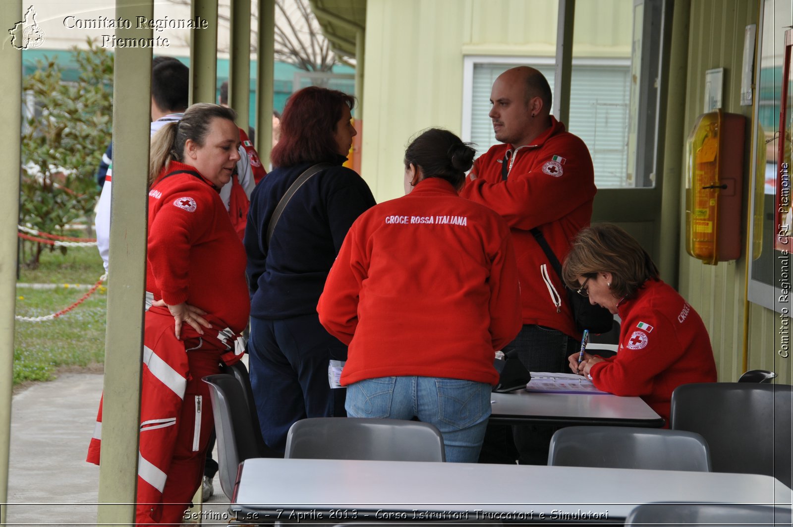 Settimo T.se - 7 Aprile 2013 - Corso Istruttori Truccatori e Simulatori - Croce Rossa Italiana - Comitato Regionale del Piemonte