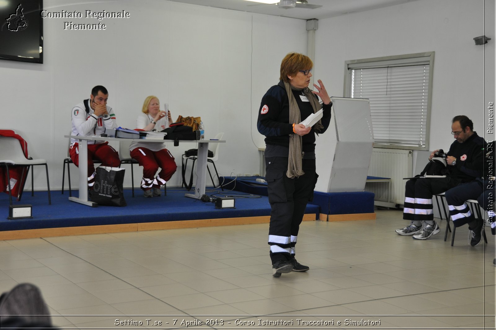 Settimo T.se - 7 Aprile 2013 - Corso Istruttori Truccatori e Simulatori - Croce Rossa Italiana - Comitato Regionale del Piemonte