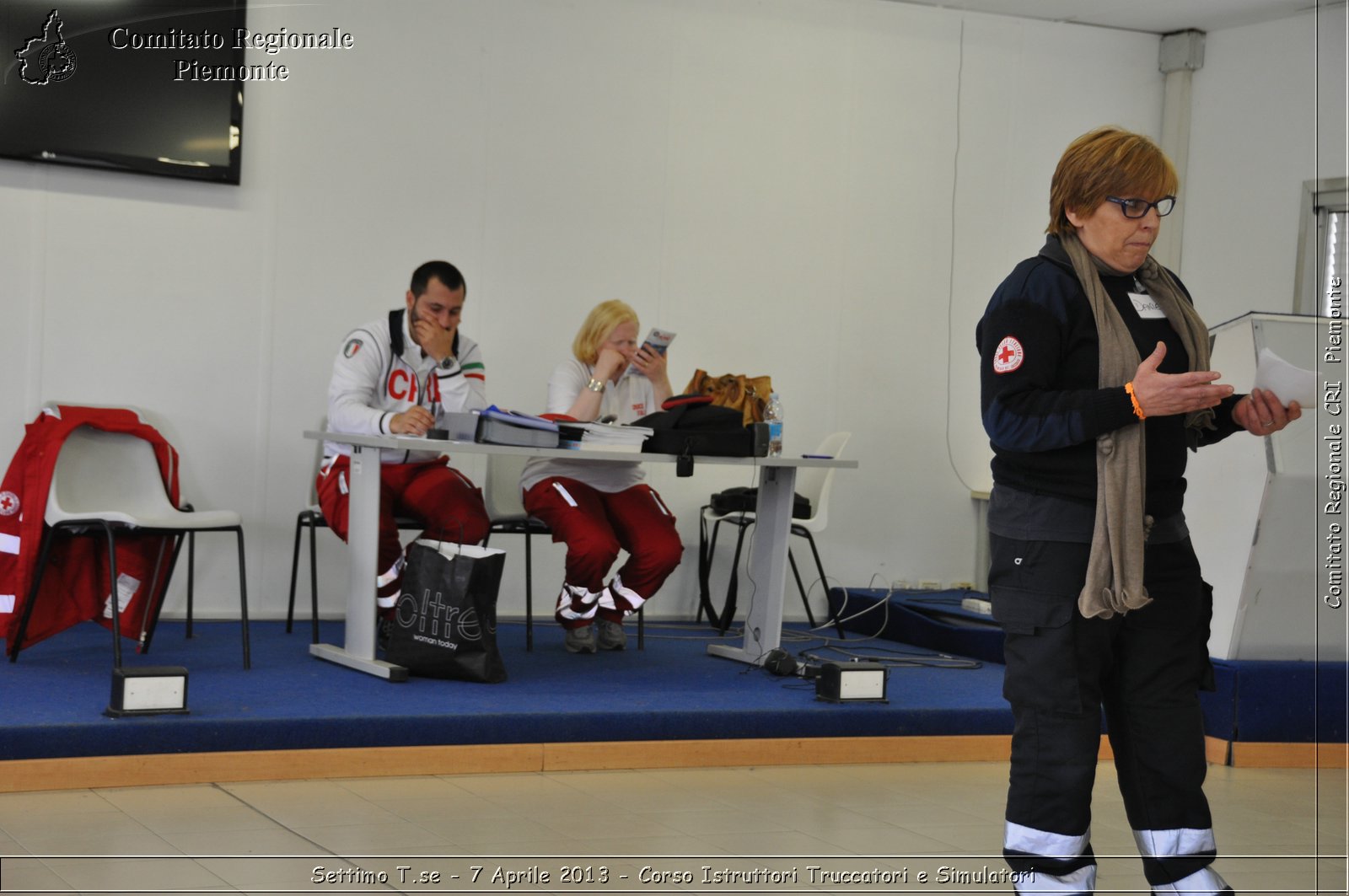 Settimo T.se - 7 Aprile 2013 - Corso Istruttori Truccatori e Simulatori - Croce Rossa Italiana - Comitato Regionale del Piemonte