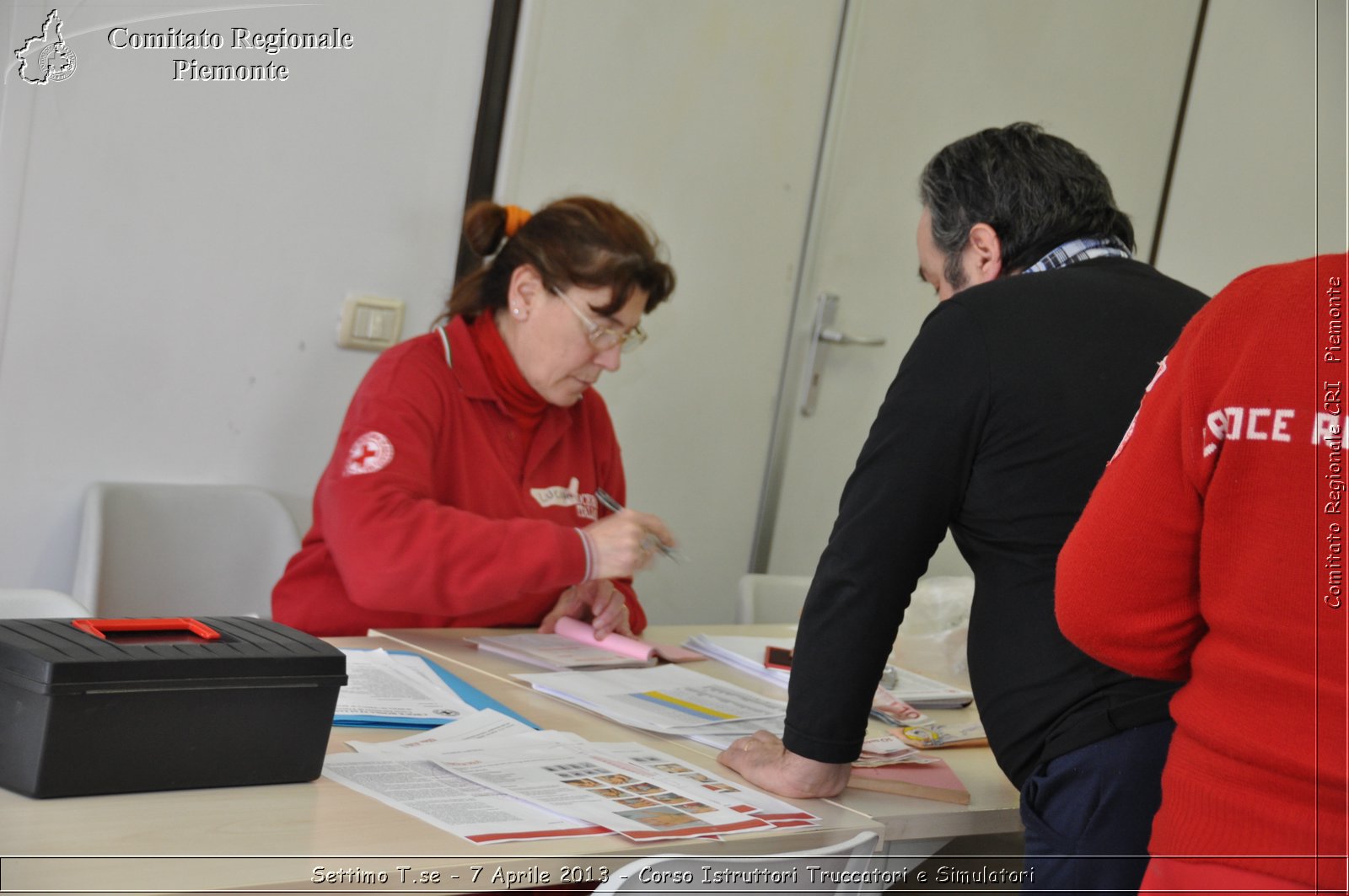 Settimo T.se - 7 Aprile 2013 - Corso Istruttori Truccatori e Simulatori - Croce Rossa Italiana - Comitato Regionale del Piemonte