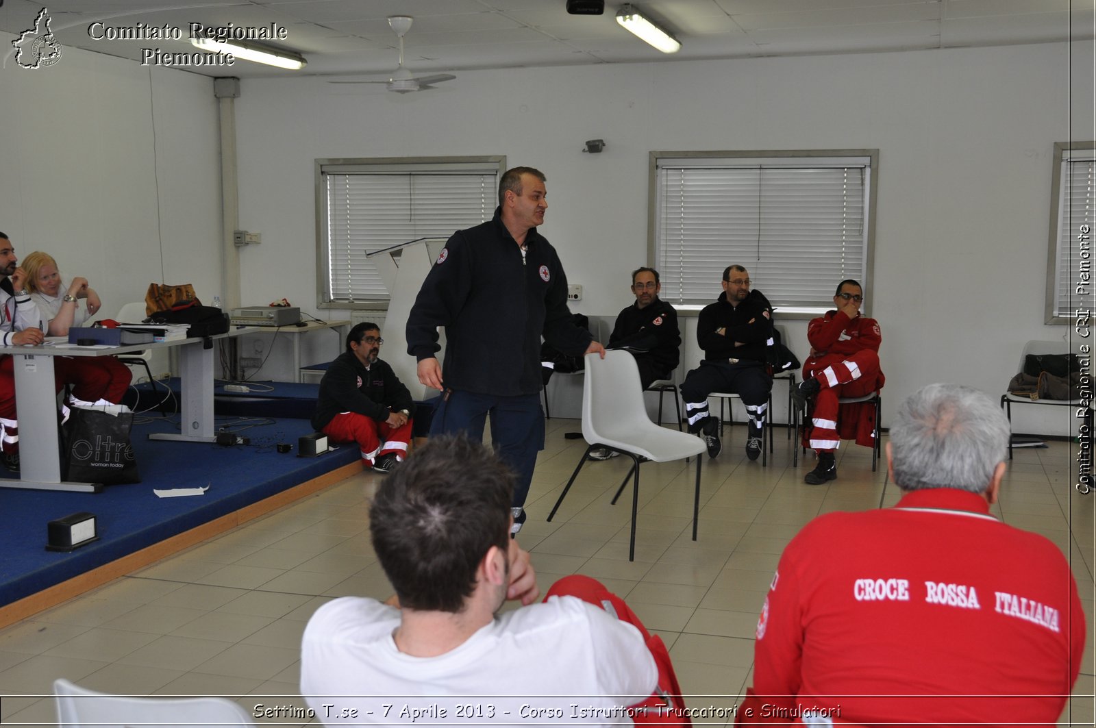 Settimo T.se - 7 Aprile 2013 - Corso Istruttori Truccatori e Simulatori - Croce Rossa Italiana - Comitato Regionale del Piemonte