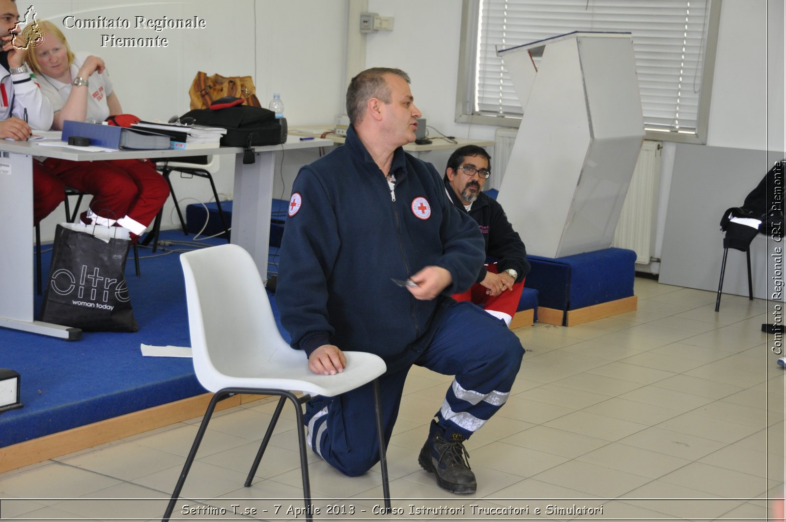 Settimo T.se - 7 Aprile 2013 - Corso Istruttori Truccatori e Simulatori - Croce Rossa Italiana - Comitato Regionale del Piemonte