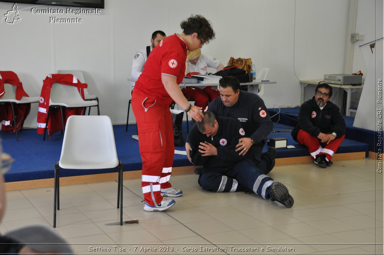 Settimo T.se - 7 Aprile 2013 - Corso Istruttori Truccatori e Simulatori - Croce Rossa Italiana - Comitato Regionale del Piemonte