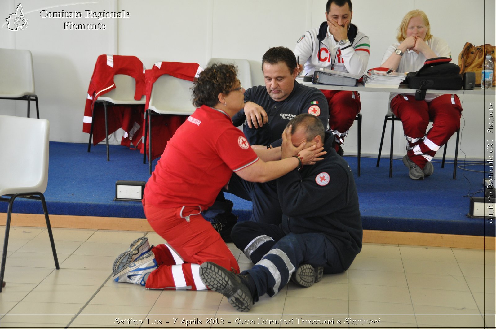 Settimo T.se - 7 Aprile 2013 - Corso Istruttori Truccatori e Simulatori - Croce Rossa Italiana - Comitato Regionale del Piemonte