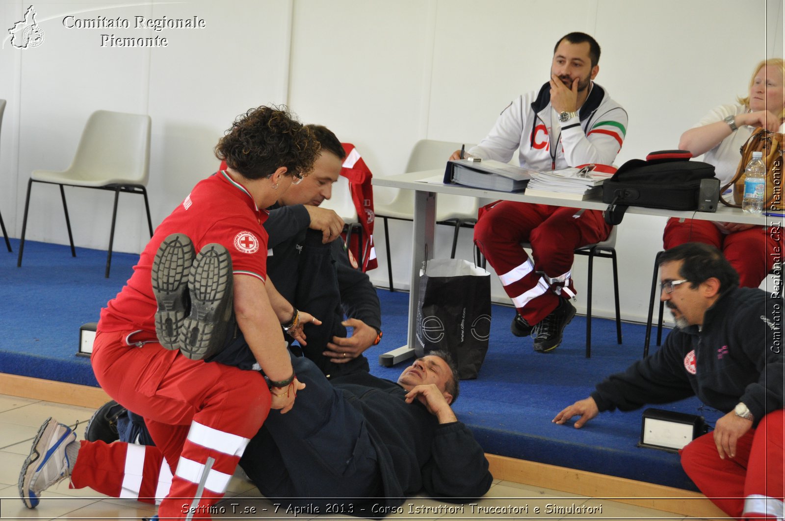 Settimo T.se - 7 Aprile 2013 - Corso Istruttori Truccatori e Simulatori - Croce Rossa Italiana - Comitato Regionale del Piemonte