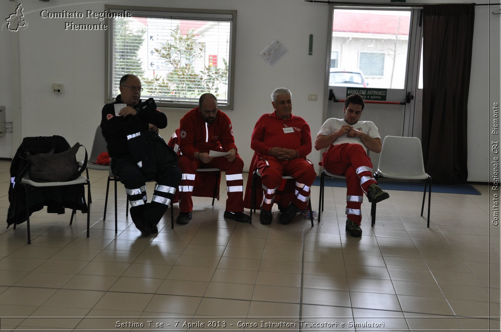 Settimo T.se - 7 Aprile 2013 - Corso Istruttori Truccatori e Simulatori - Croce Rossa Italiana - Comitato Regionale del Piemonte