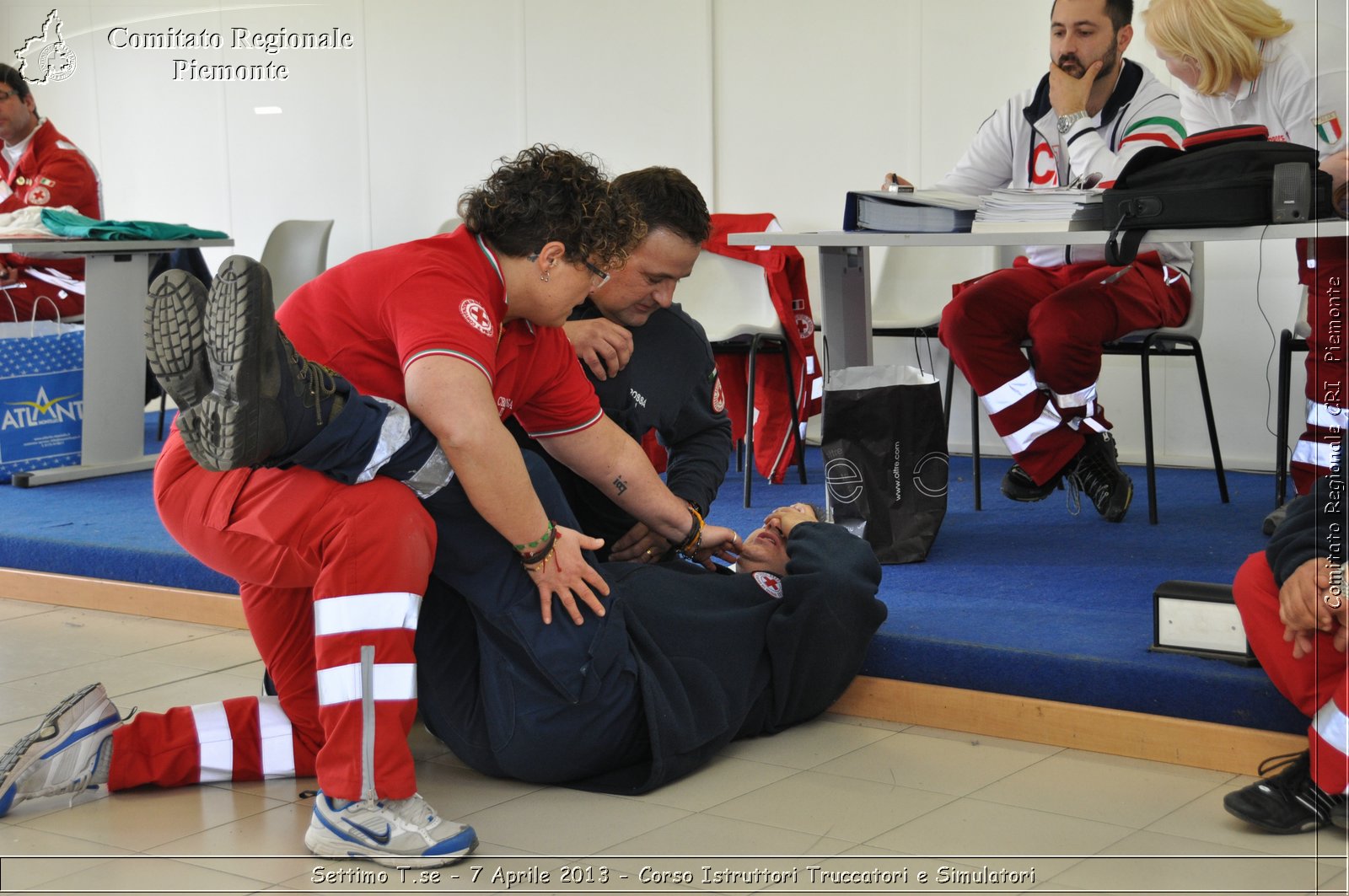 Settimo T.se - 7 Aprile 2013 - Corso Istruttori Truccatori e Simulatori - Croce Rossa Italiana - Comitato Regionale del Piemonte