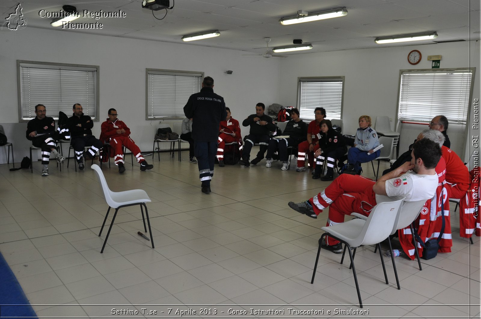 Settimo T.se - 7 Aprile 2013 - Corso Istruttori Truccatori e Simulatori - Croce Rossa Italiana - Comitato Regionale del Piemonte