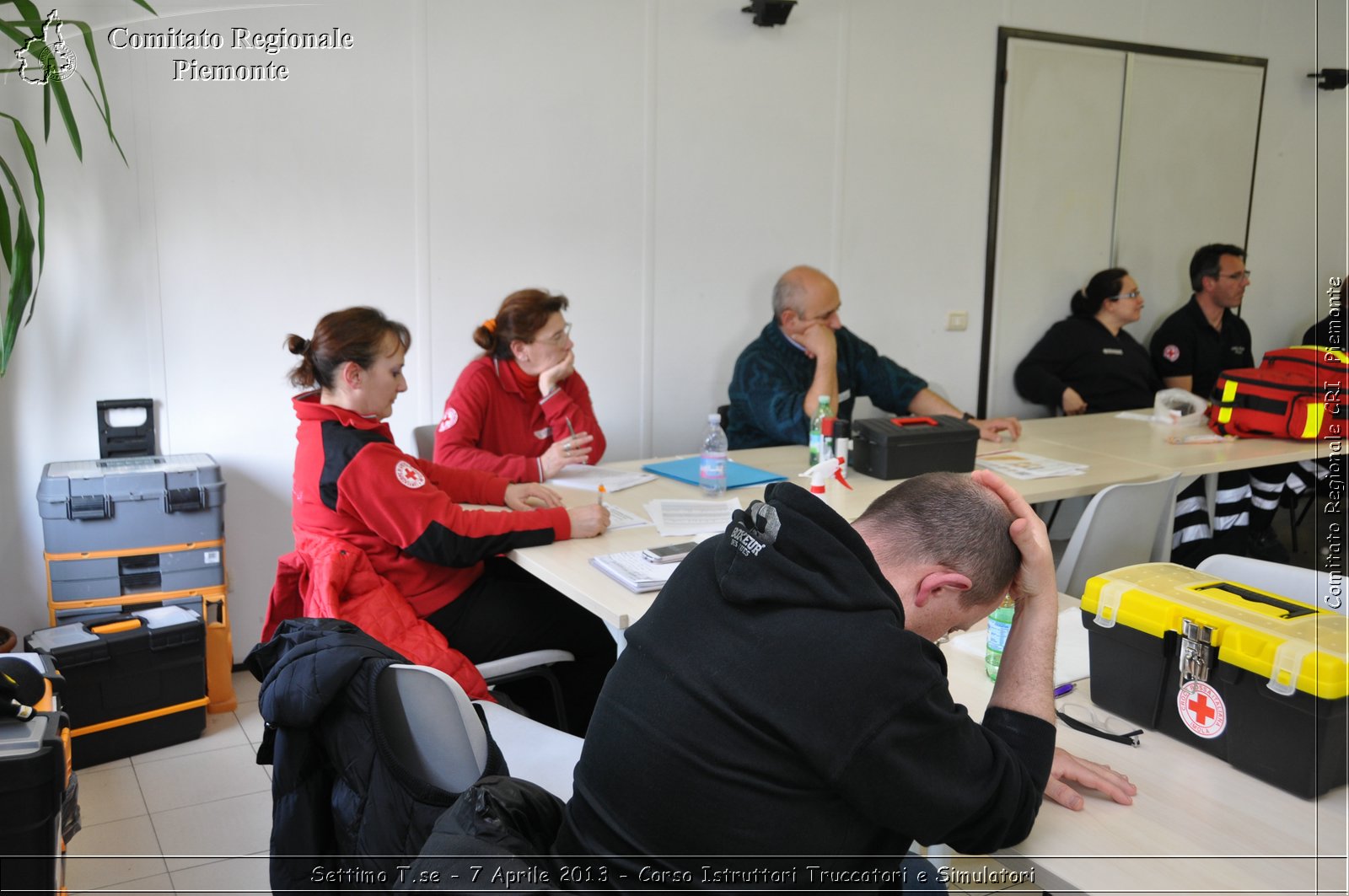 Settimo T.se - 7 Aprile 2013 - Corso Istruttori Truccatori e Simulatori - Croce Rossa Italiana - Comitato Regionale del Piemonte