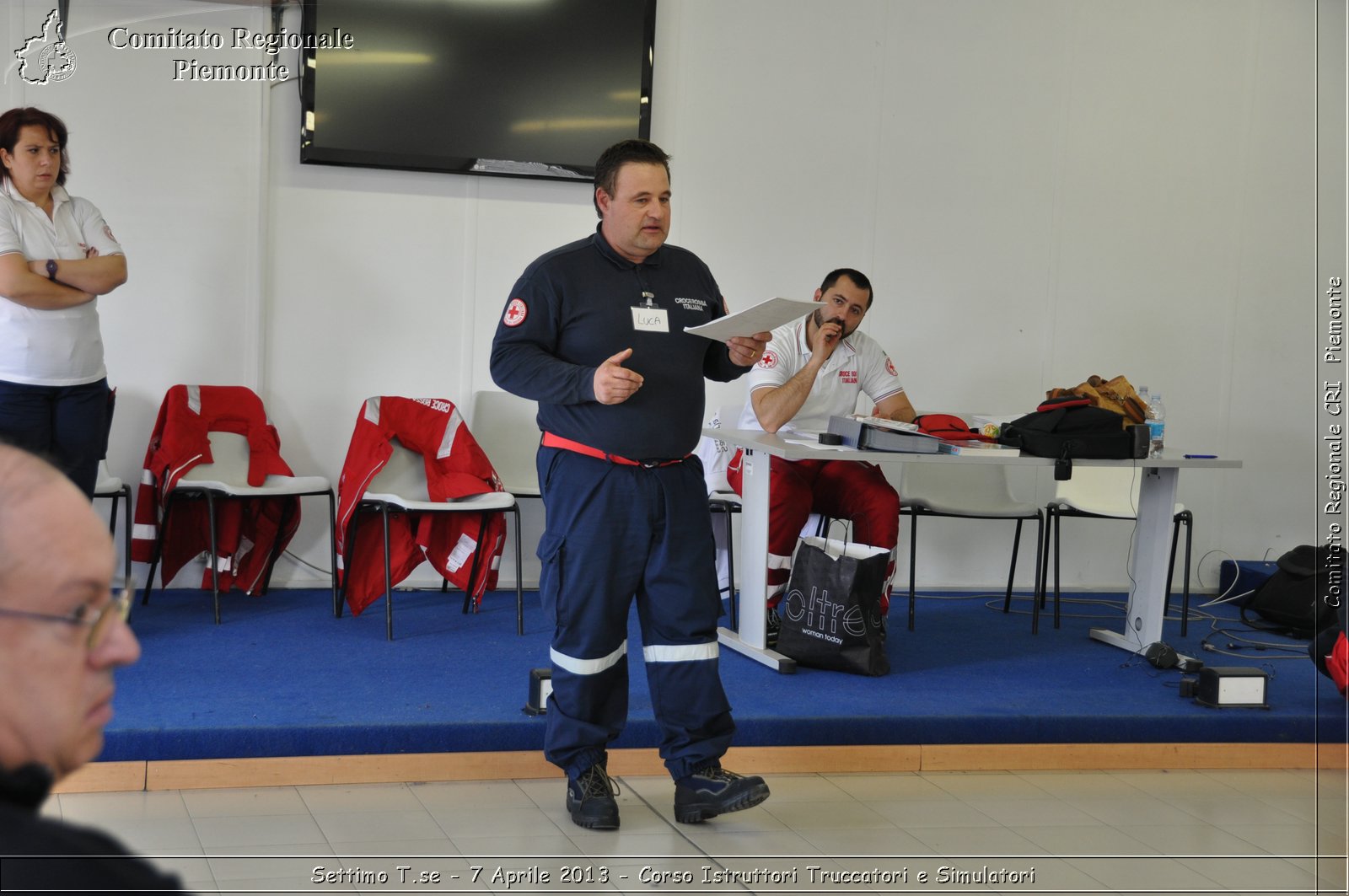 Settimo T.se - 7 Aprile 2013 - Corso Istruttori Truccatori e Simulatori - Croce Rossa Italiana - Comitato Regionale del Piemonte