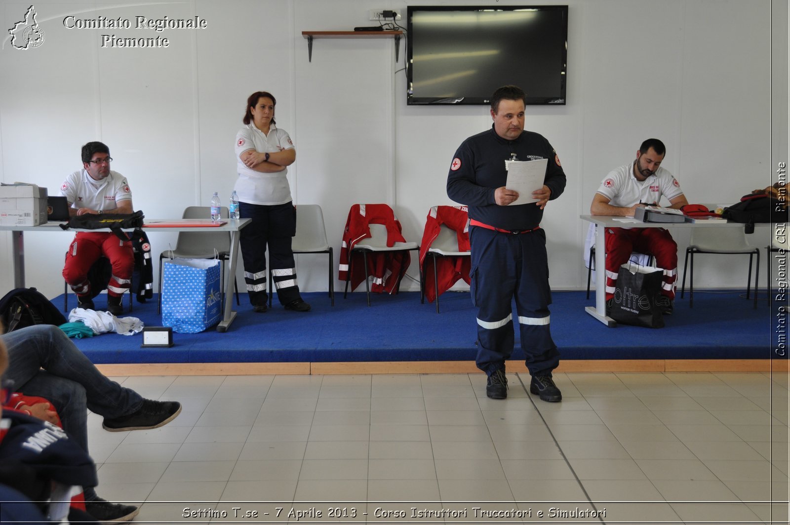 Settimo T.se - 7 Aprile 2013 - Corso Istruttori Truccatori e Simulatori - Croce Rossa Italiana - Comitato Regionale del Piemonte