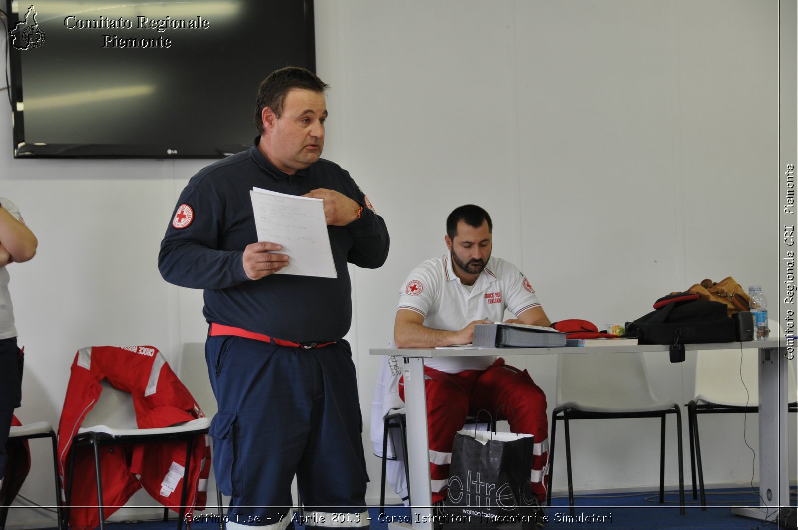 Settimo T.se - 7 Aprile 2013 - Corso Istruttori Truccatori e Simulatori - Croce Rossa Italiana - Comitato Regionale del Piemonte