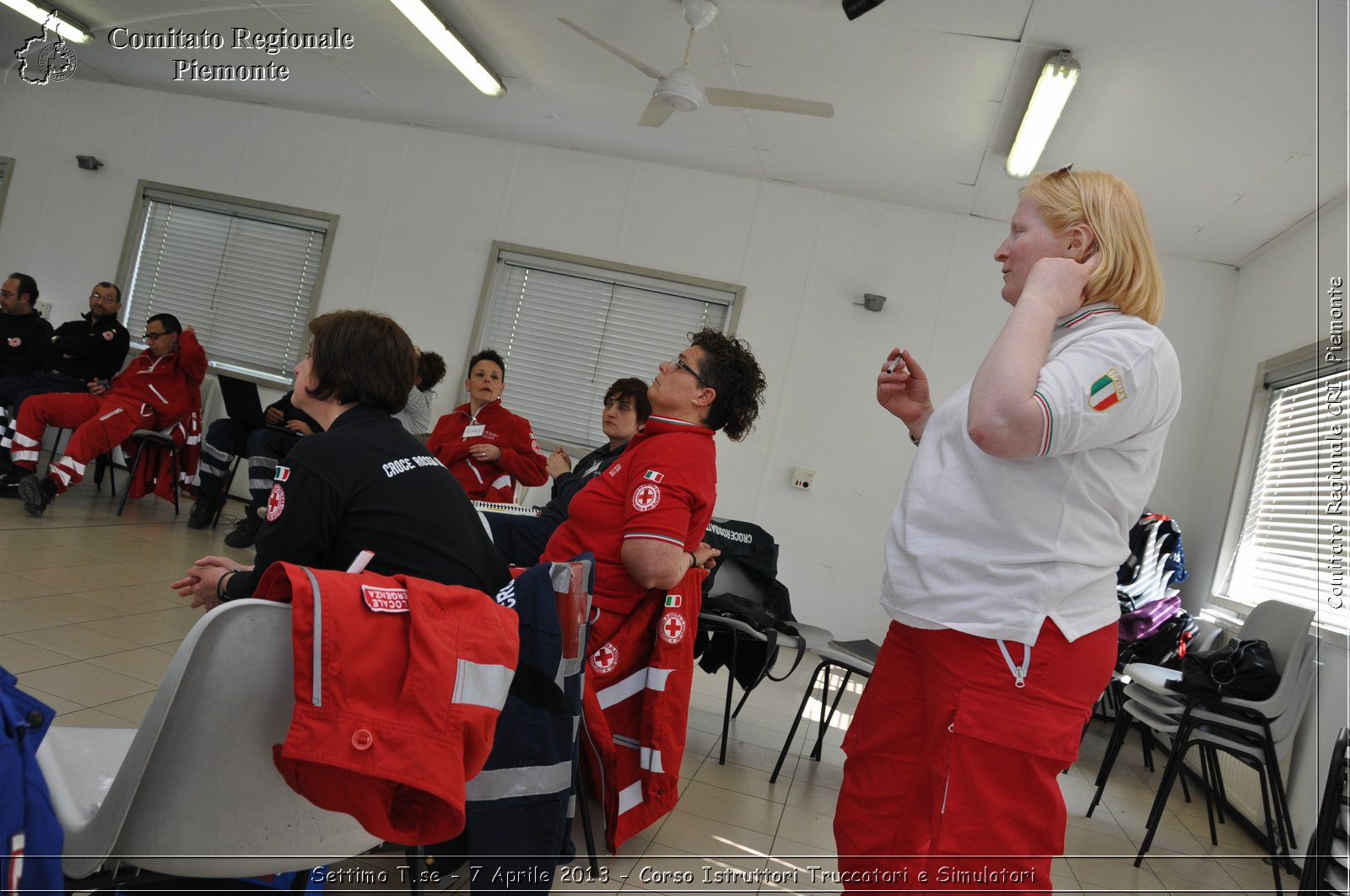 Settimo T.se - 7 Aprile 2013 - Corso Istruttori Truccatori e Simulatori - Croce Rossa Italiana - Comitato Regionale del Piemonte