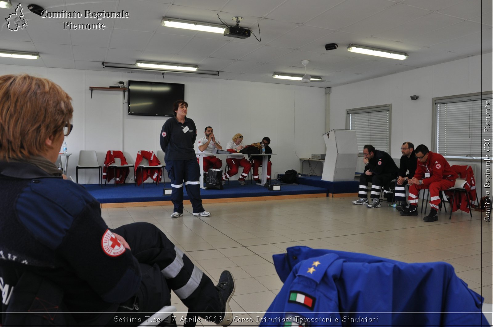 Settimo T.se - 7 Aprile 2013 - Corso Istruttori Truccatori e Simulatori - Croce Rossa Italiana - Comitato Regionale del Piemonte