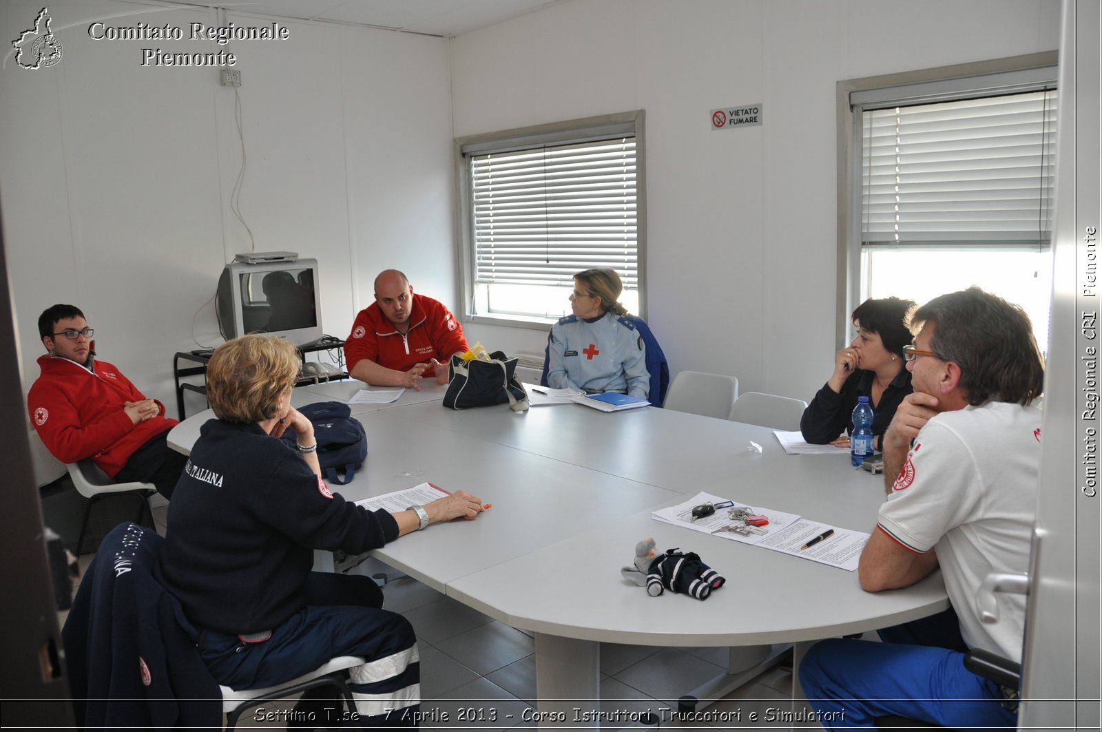 Settimo T.se - 7 Aprile 2013 - Corso Istruttori Truccatori e Simulatori - Croce Rossa Italiana - Comitato Regionale del Piemonte