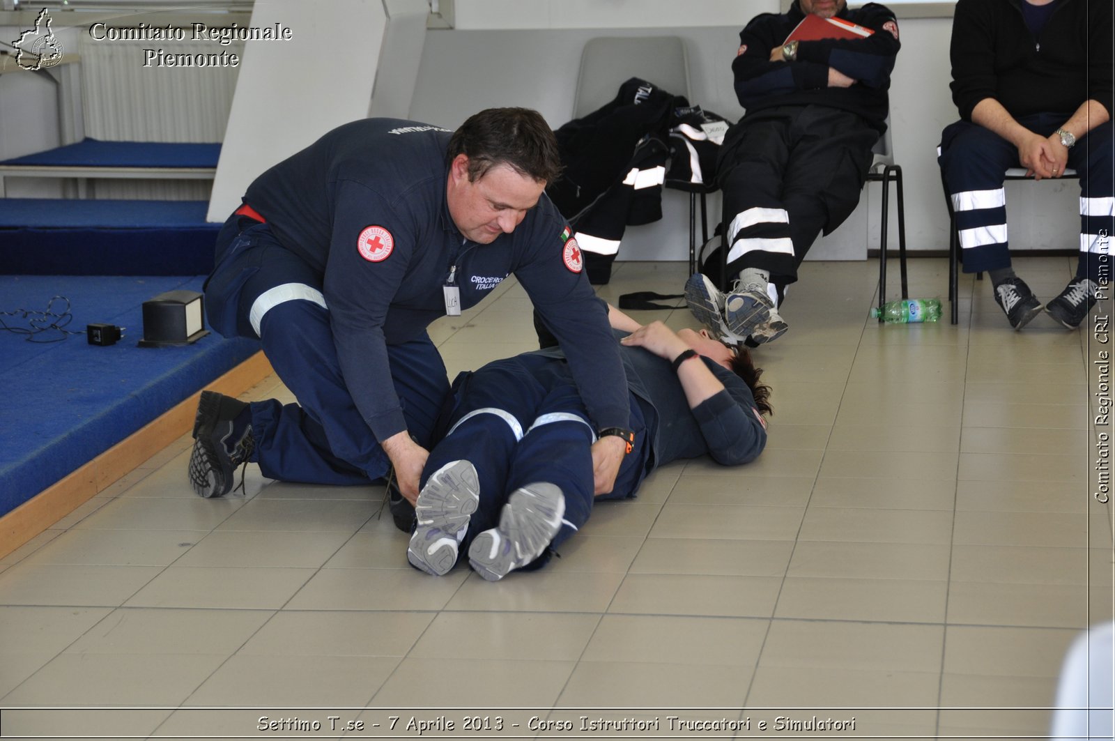 Settimo T.se - 7 Aprile 2013 - Corso Istruttori Truccatori e Simulatori - Croce Rossa Italiana - Comitato Regionale del Piemonte