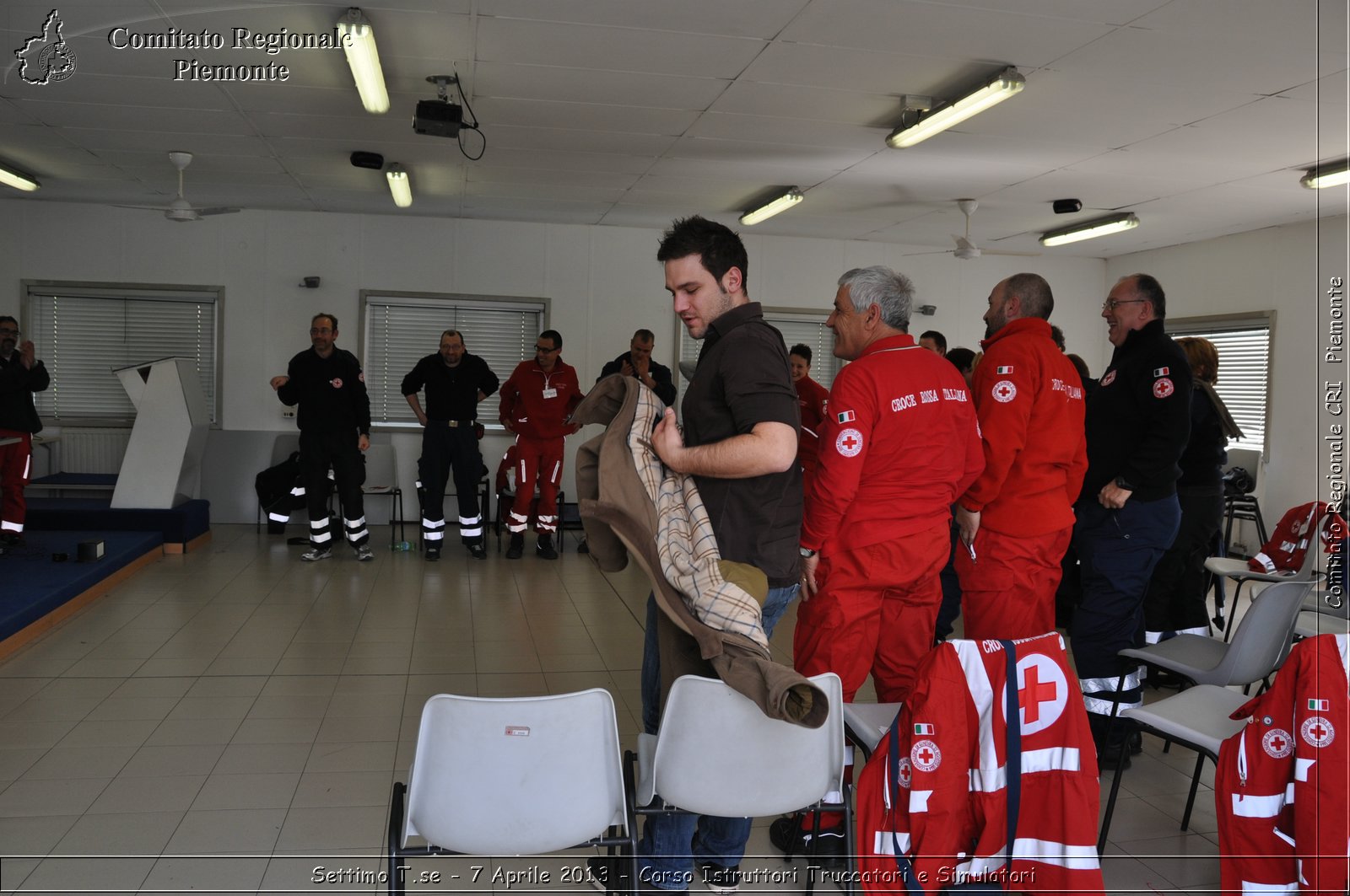 Settimo T.se - 7 Aprile 2013 - Corso Istruttori Truccatori e Simulatori - Croce Rossa Italiana - Comitato Regionale del Piemonte