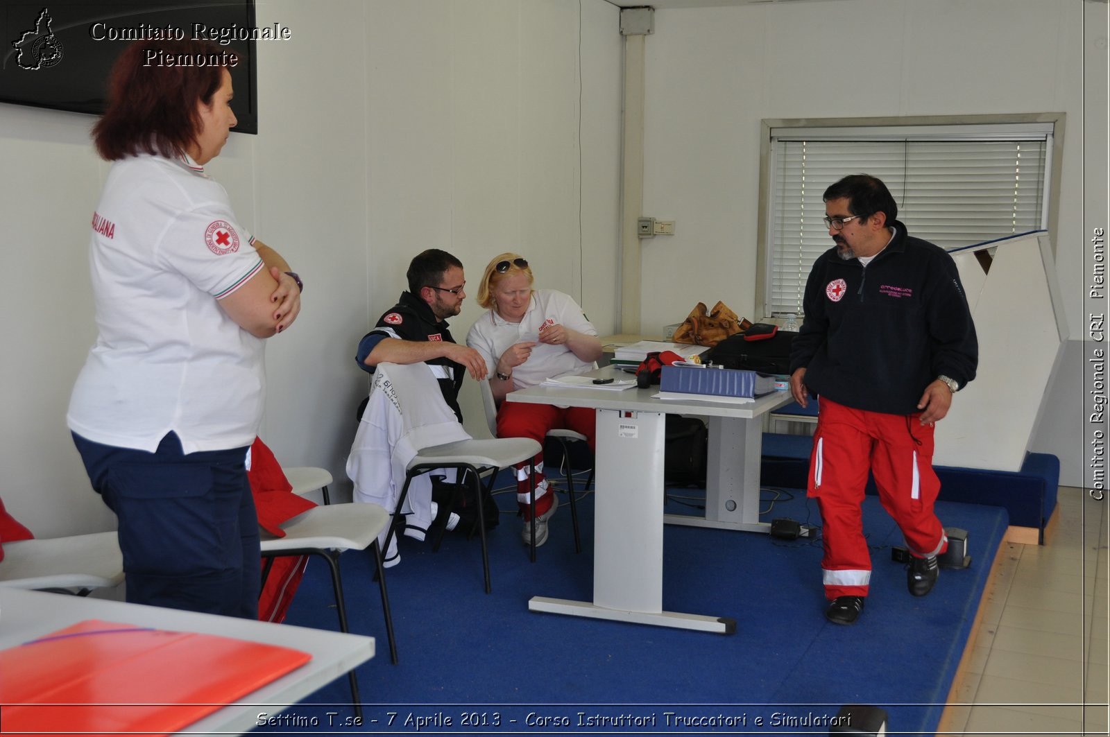 Settimo T.se - 7 Aprile 2013 - Corso Istruttori Truccatori e Simulatori - Croce Rossa Italiana - Comitato Regionale del Piemonte