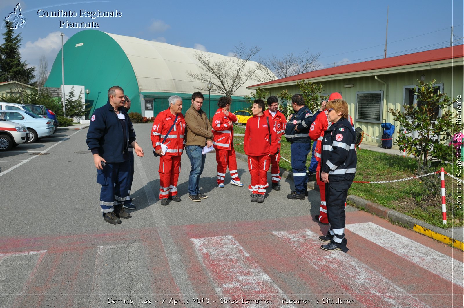 Settimo T.se - 7 Aprile 2013 - Corso Istruttori Truccatori e Simulatori - Croce Rossa Italiana - Comitato Regionale del Piemonte