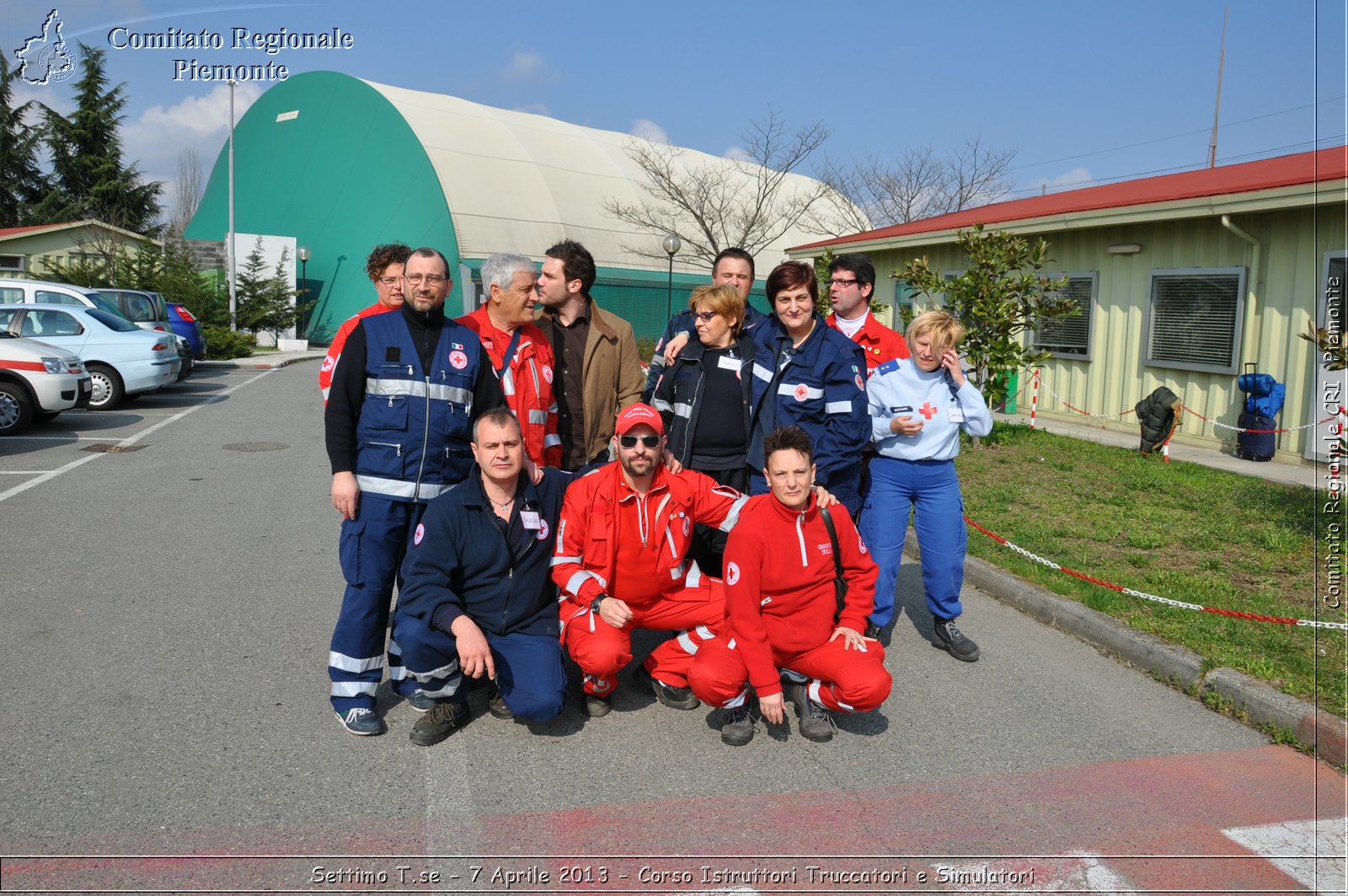 Settimo T.se - 7 Aprile 2013 - Corso Istruttori Truccatori e Simulatori - Croce Rossa Italiana - Comitato Regionale del Piemonte