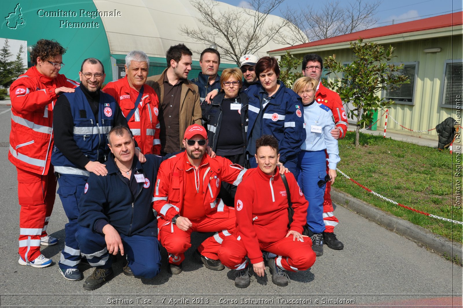 Settimo T.se - 7 Aprile 2013 - Corso Istruttori Truccatori e Simulatori - Croce Rossa Italiana - Comitato Regionale del Piemonte