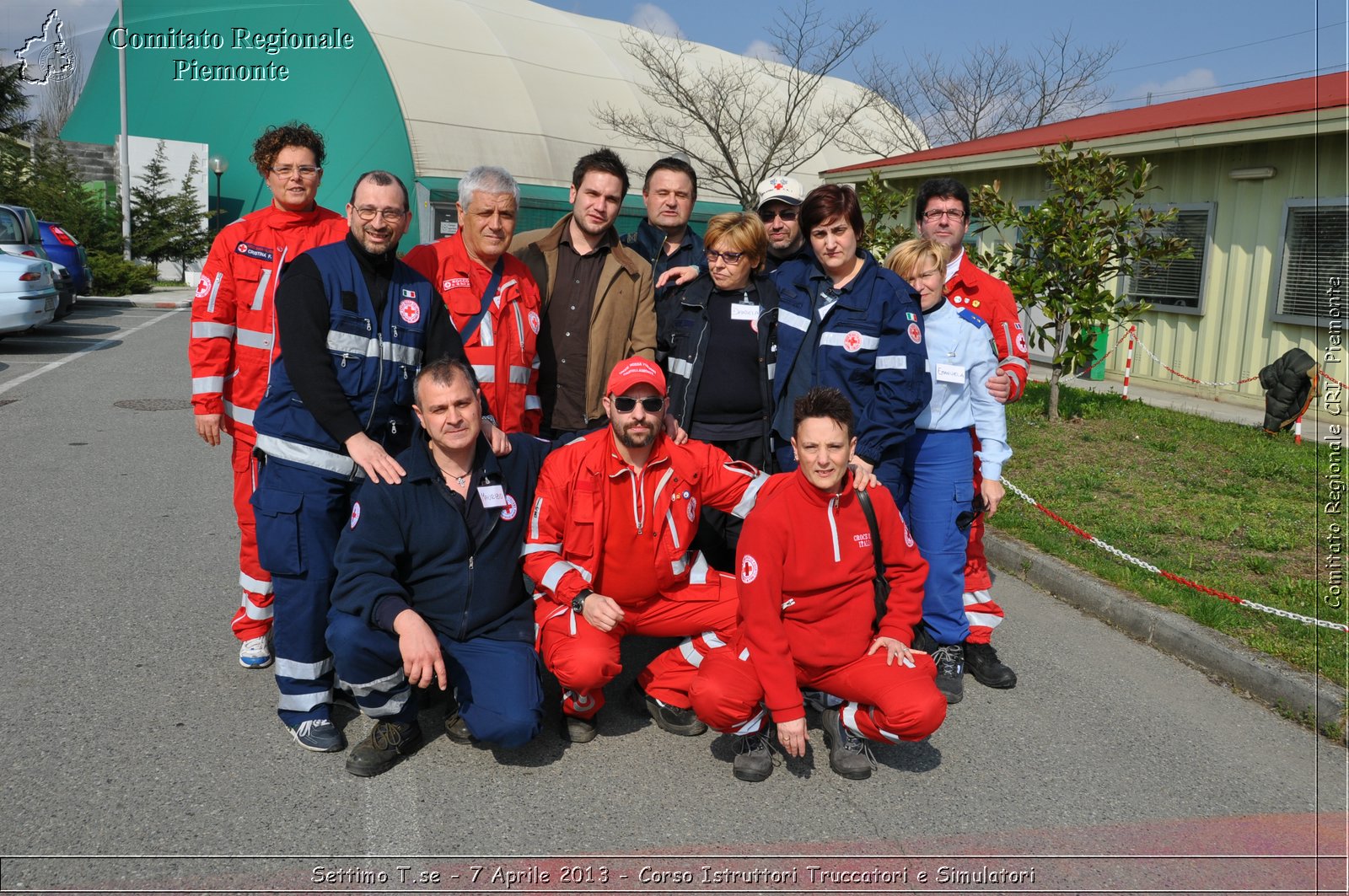 Settimo T.se - 7 Aprile 2013 - Corso Istruttori Truccatori e Simulatori - Croce Rossa Italiana - Comitato Regionale del Piemonte